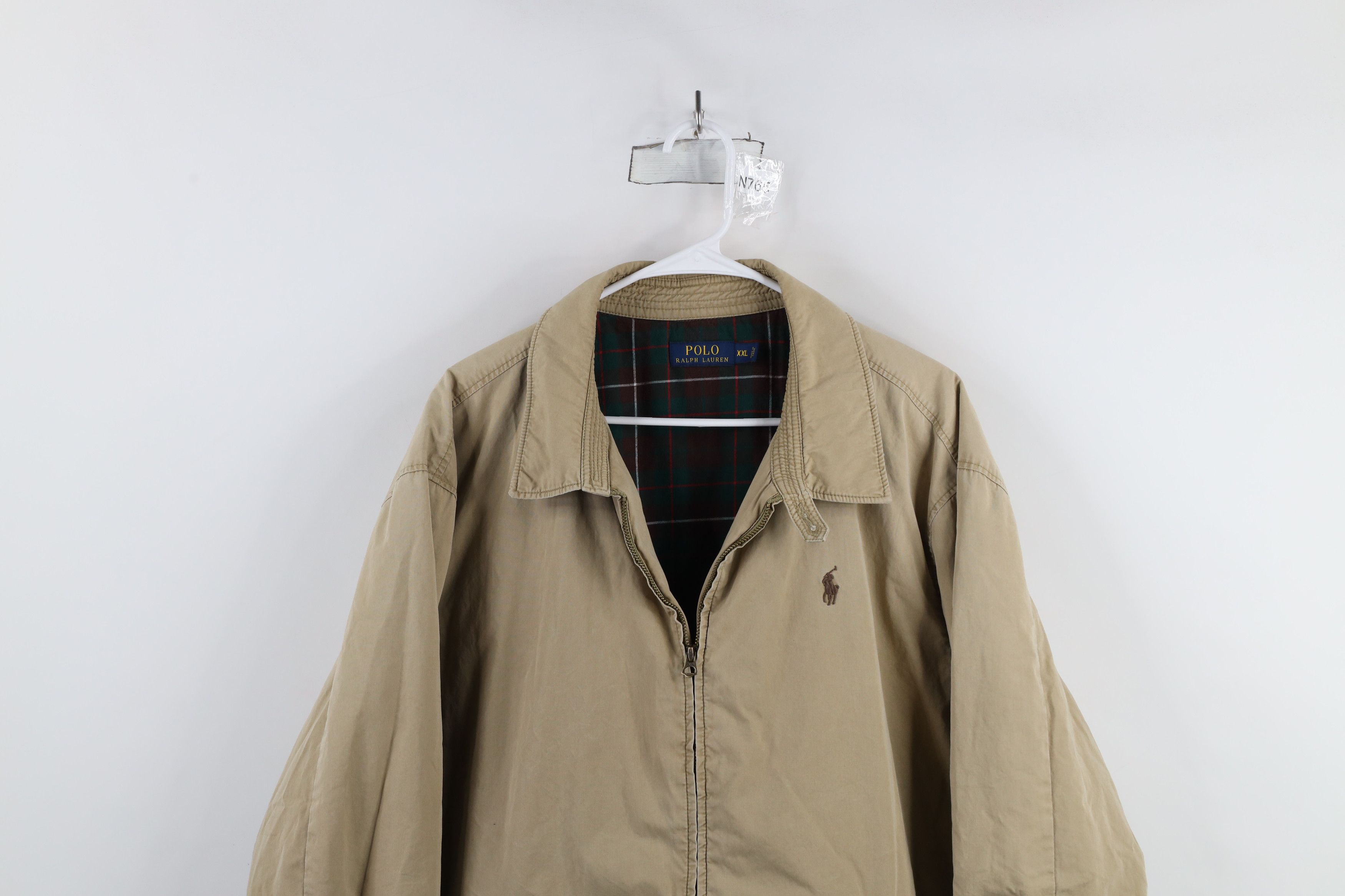 Ralph Lauren × Vintage Vintage Ralph Lauren Flannel Lined Puffer Bomber Jacket Size US XXL / EU 58 / 5 - 2 Thumbnail