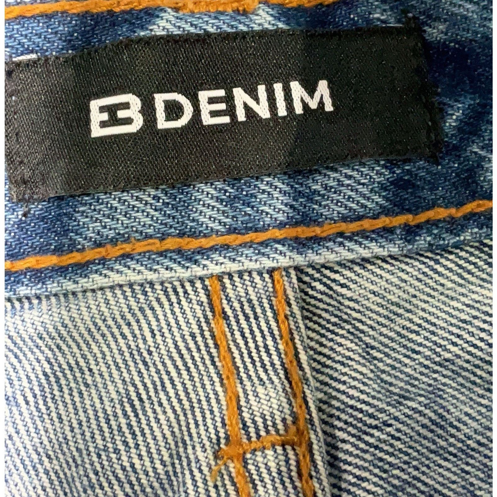 EB Denim EB denim Jeanette Crossover Jean Shorts 24 Size 24" / US 00 / IT 34 - 5 Thumbnail