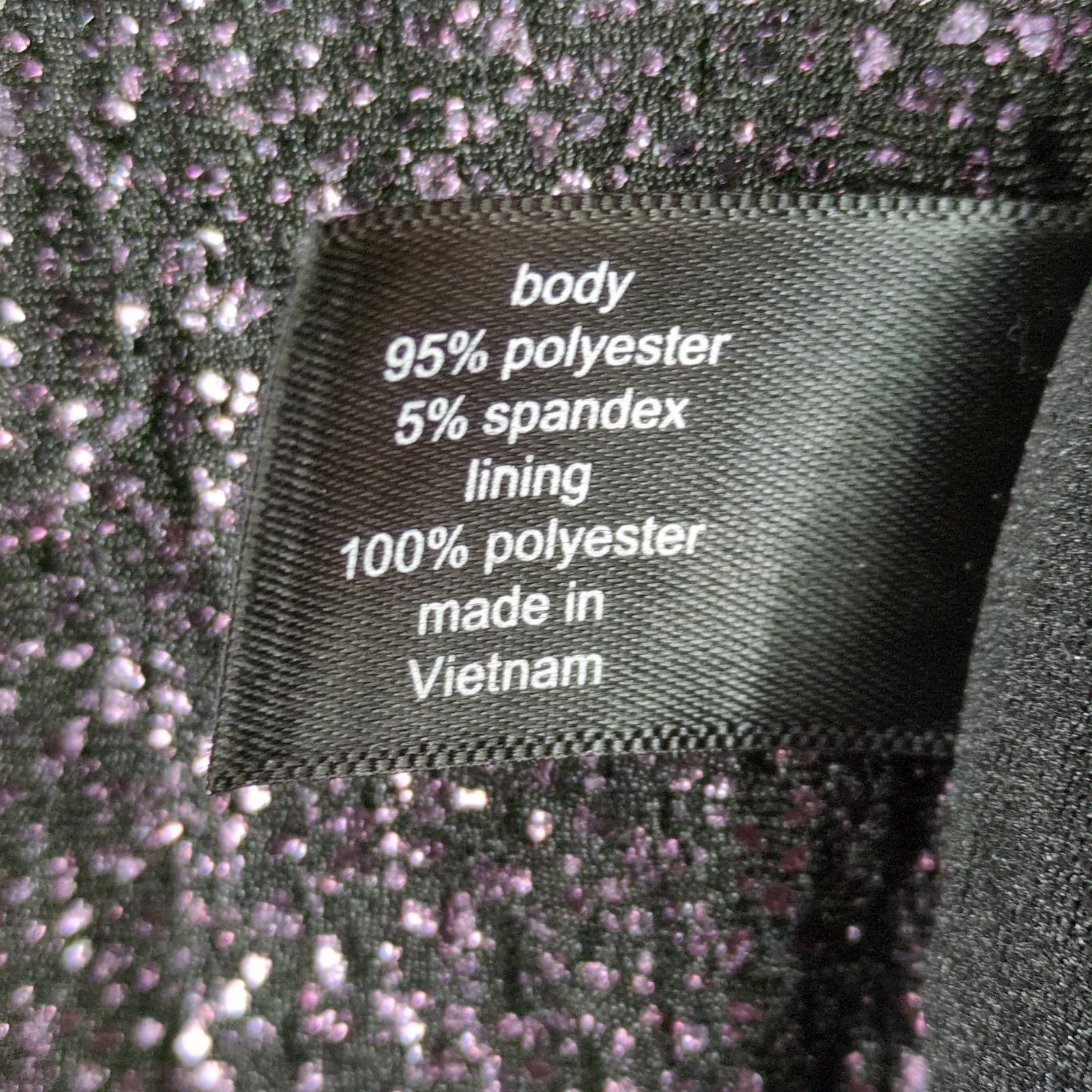 Other Lane Bryant Perfect Sleeve Purple Ombre Metallic Shift Dress Size XXL / US 16-18 / IT 52-54 - 6 Thumbnail