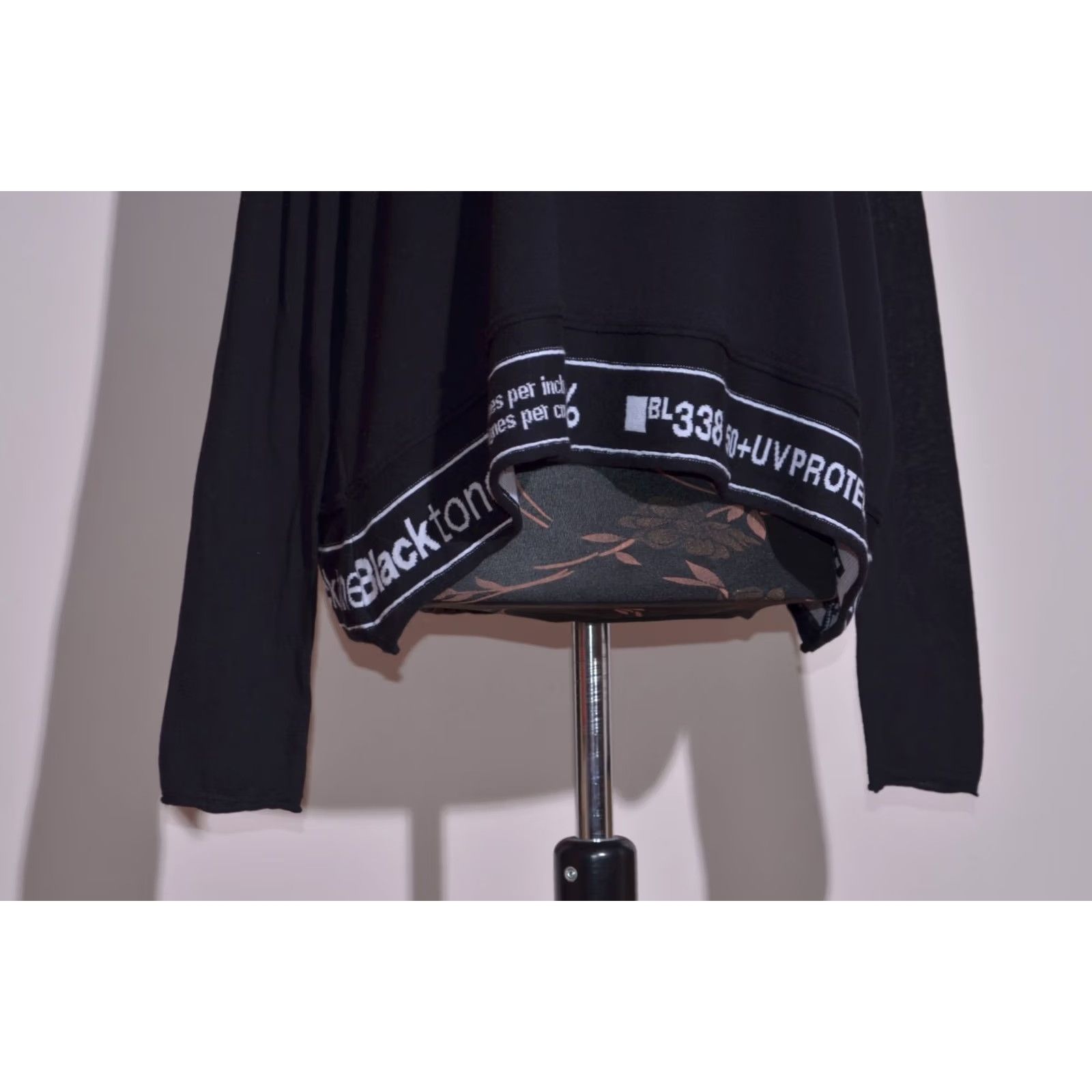 Vintage Rundholz Black Label Black Cotton Long Sleeve Top Graphic Hem Avant Garde Sz S Shirt Womens Size S / US 4 / IT 40 - 3 Thumbnail