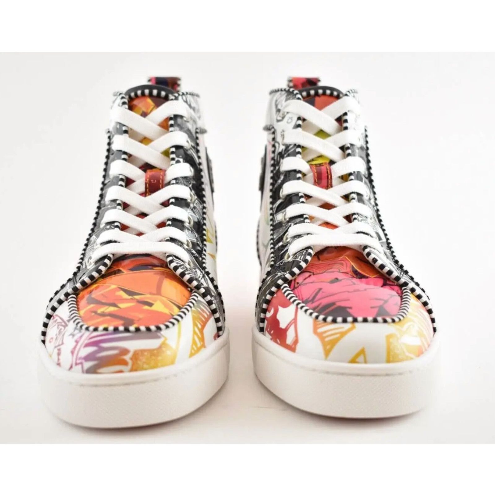 Christian Louboutin Christian Louboutin Men Rantus Orlato Flat Wallgraf Graffiti Size US 7 / EU 40 - 5 Thumbnail