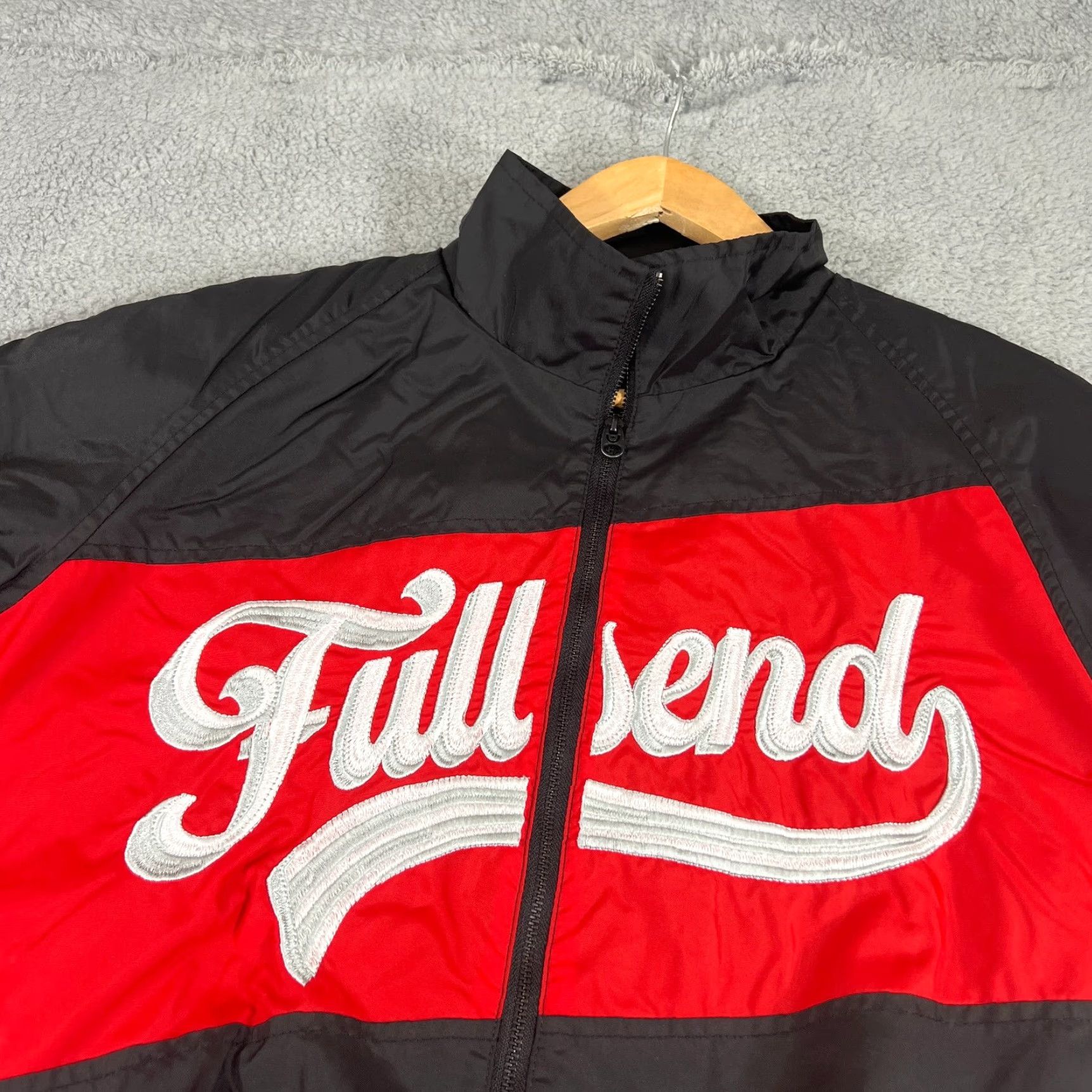 Vintage Full Send Jacket Medium Windbreaker Nelk Boys Size US M / EU 48-50 / 2 - 5 Thumbnail