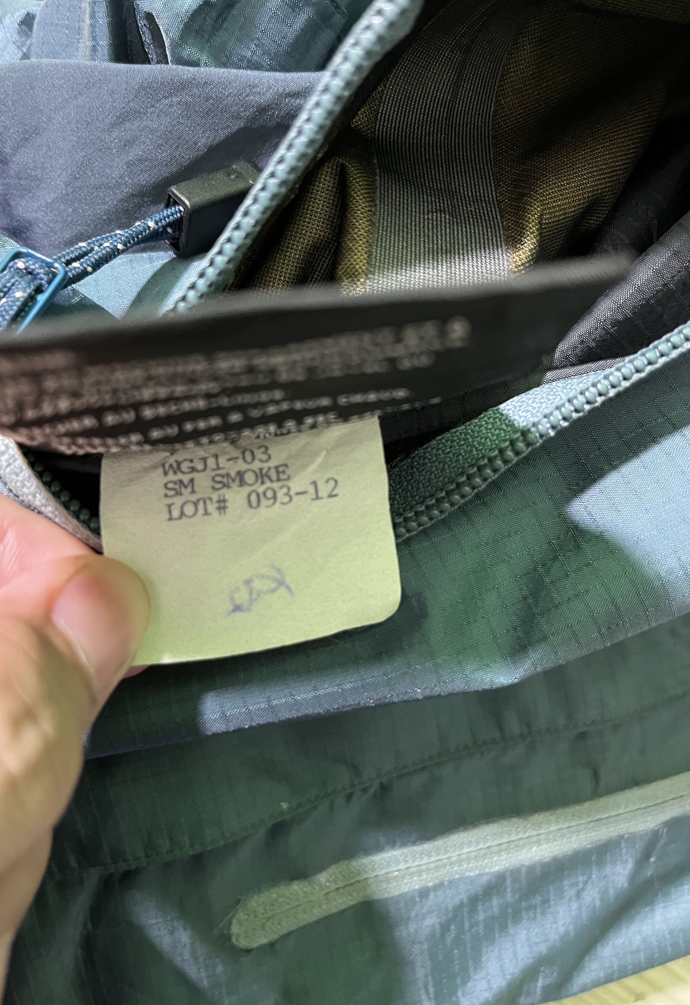 Arc'teryx 2003 arcteryx theta lt smoke blue Size S / US 4 / IT 40 - 13 Thumbnail