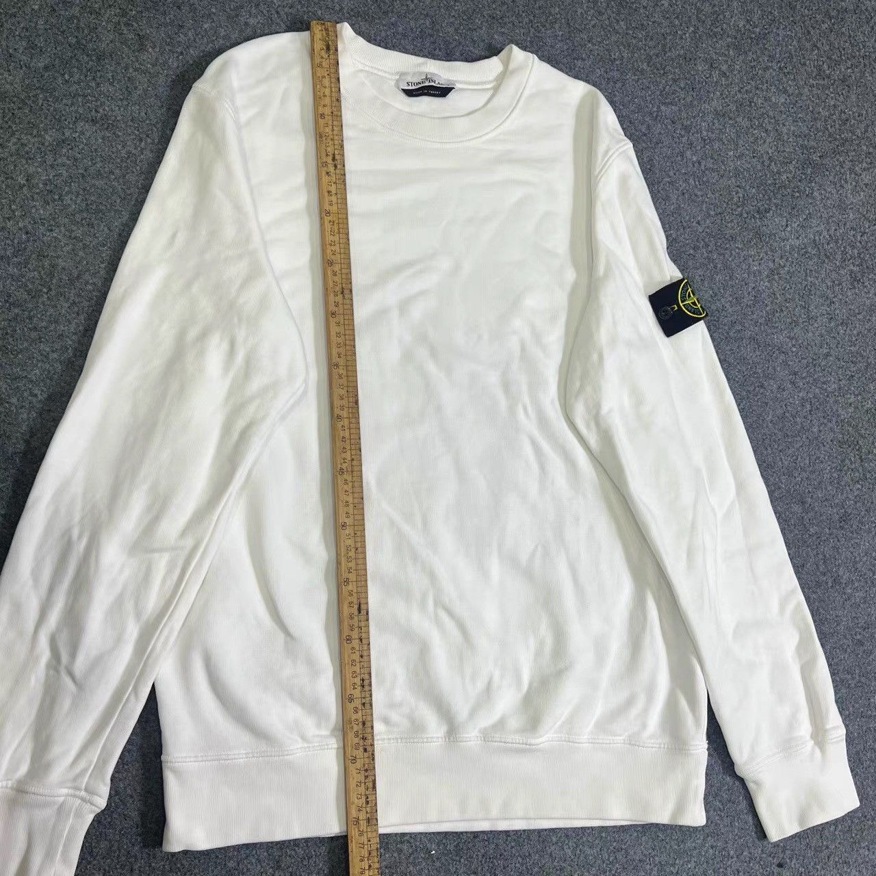 Stone Island Stone Island Basic Sweatshirt K28 Size US XL / EU 56 / 4 - 4 Thumbnail