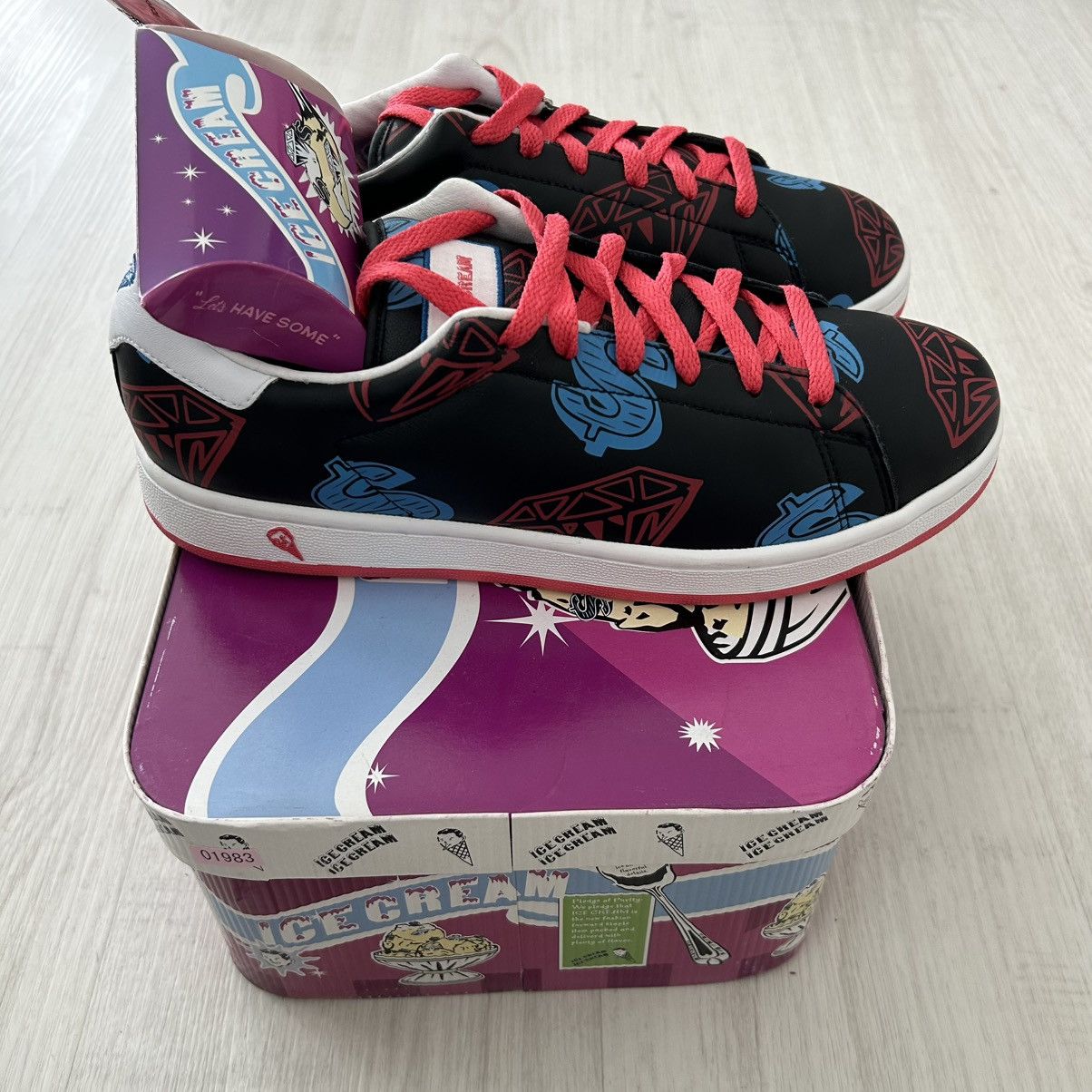 Icecream × Reebok VERY RARE OG REEBOK X BBC/ICE CREAM BOUTIQUE SNEAKER Size US 8.5 / EU 41-42 - 6 Thumbnail