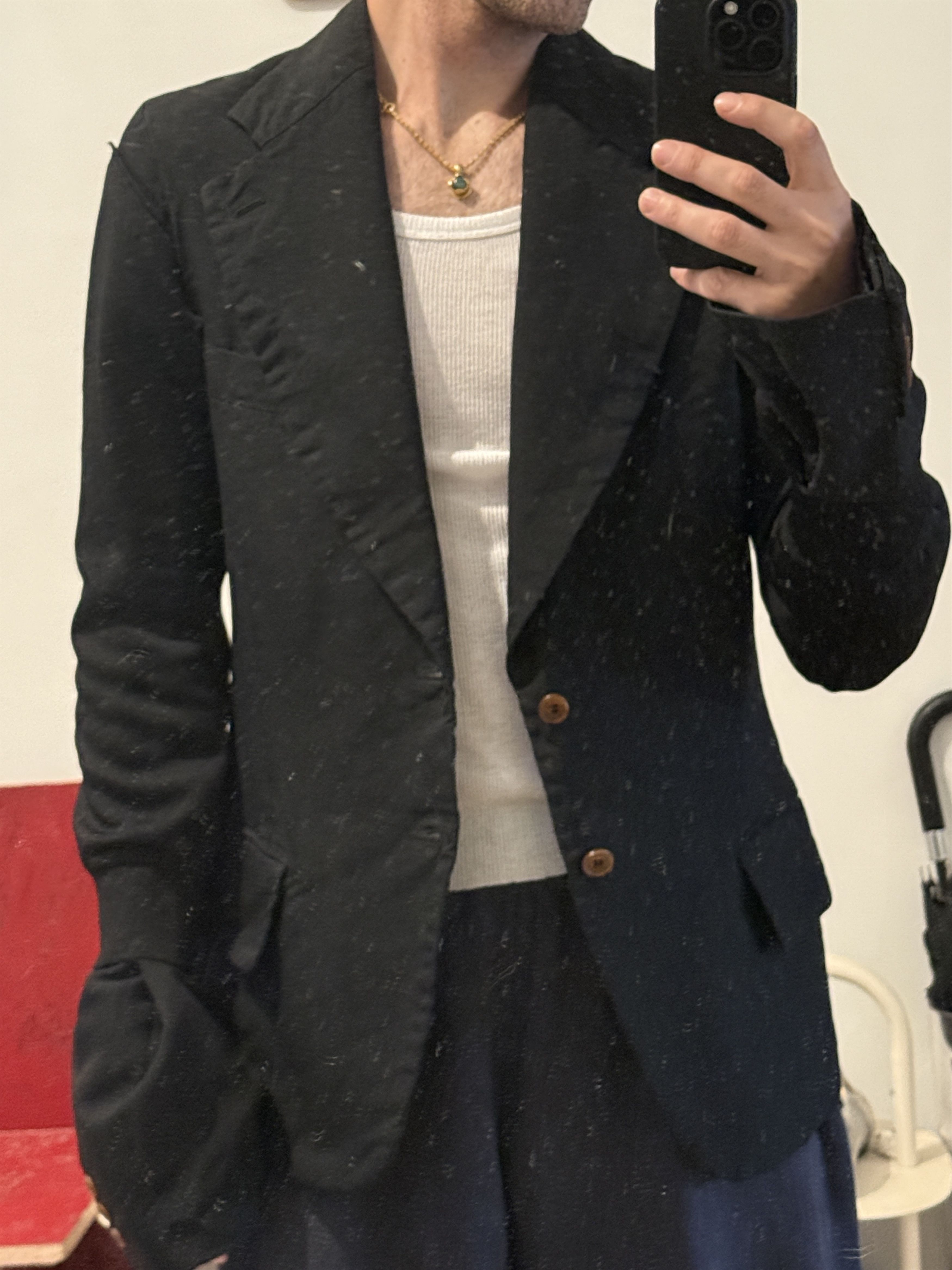 Comme des Garcons Homme Plus CDG Men's Blazer Size US M / EU 48-50 / 2 - 2 Thumbnail