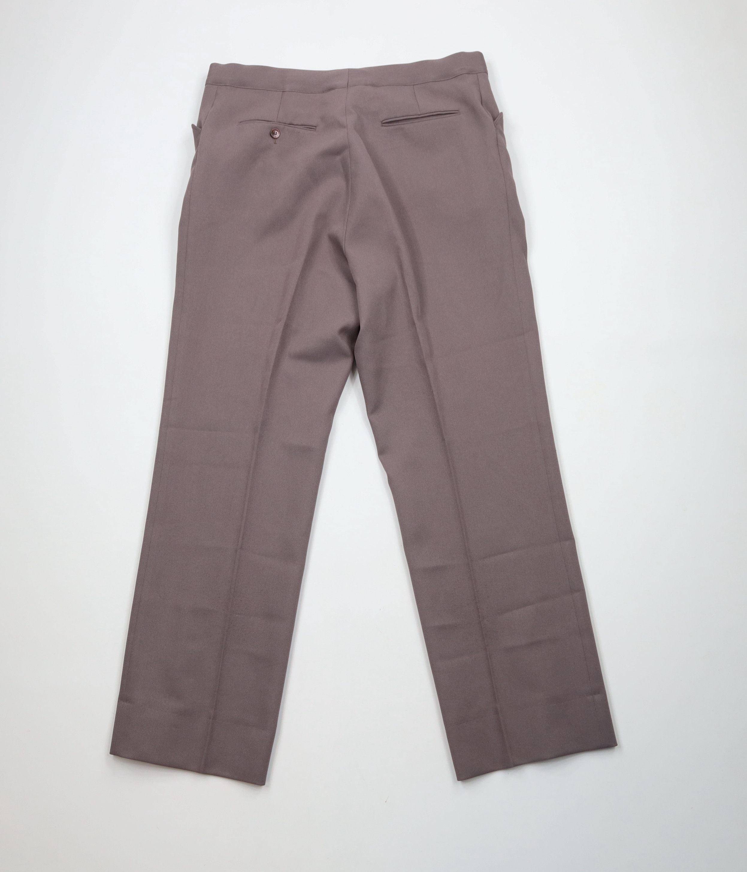 Vintage Vintage 70s Streetwear Wide Leg Chino Pants Deep Taupe USA Size US 36 / EU 52 - 9 Thumbnail