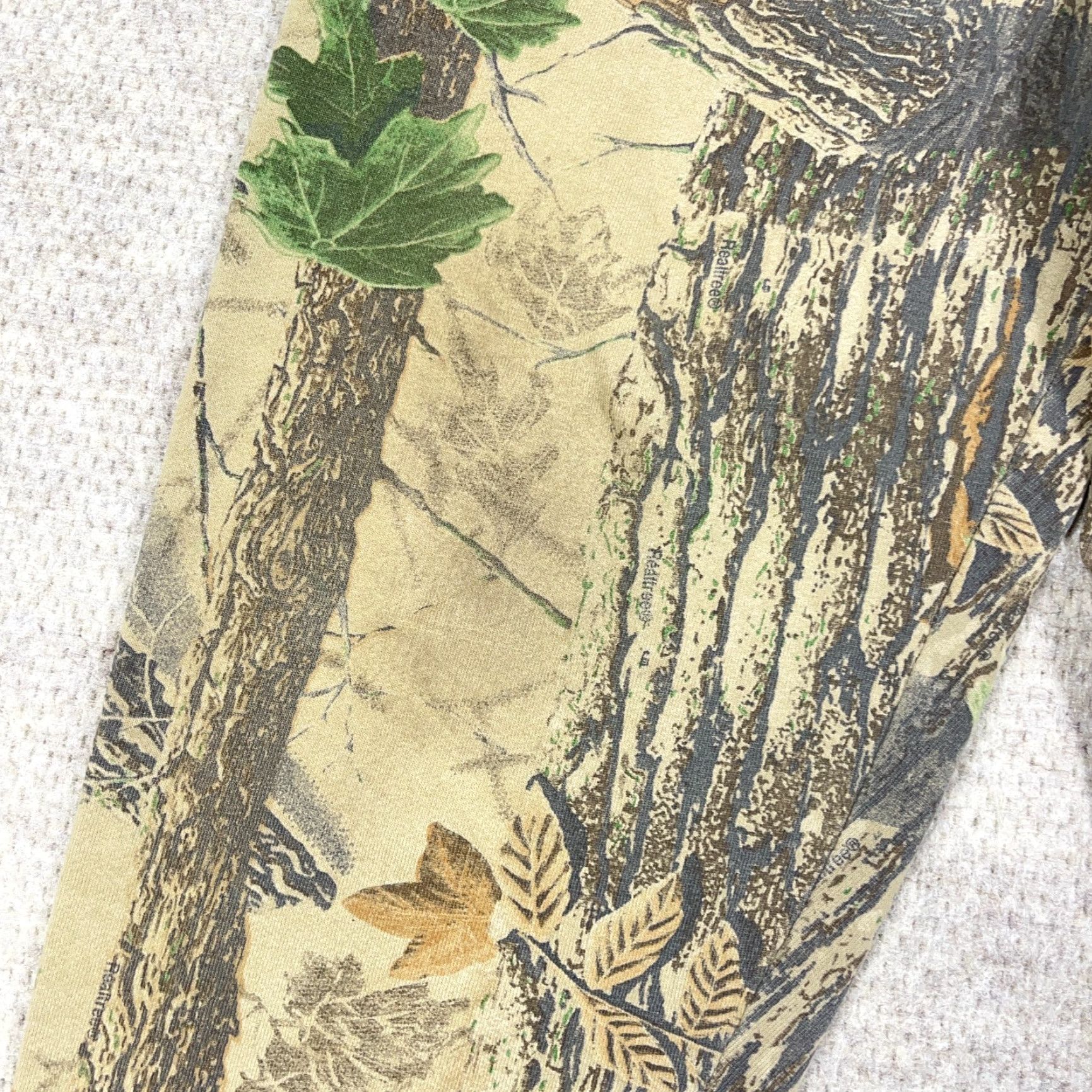 Jerzees VINTAGE Realtree CAMO Sweatpants Jerzees Men XL 36x30 Joggers 90s Y2K Made USA Brown Fleece Pockets Size US 36 / EU 52 - 6 Thumbnail
