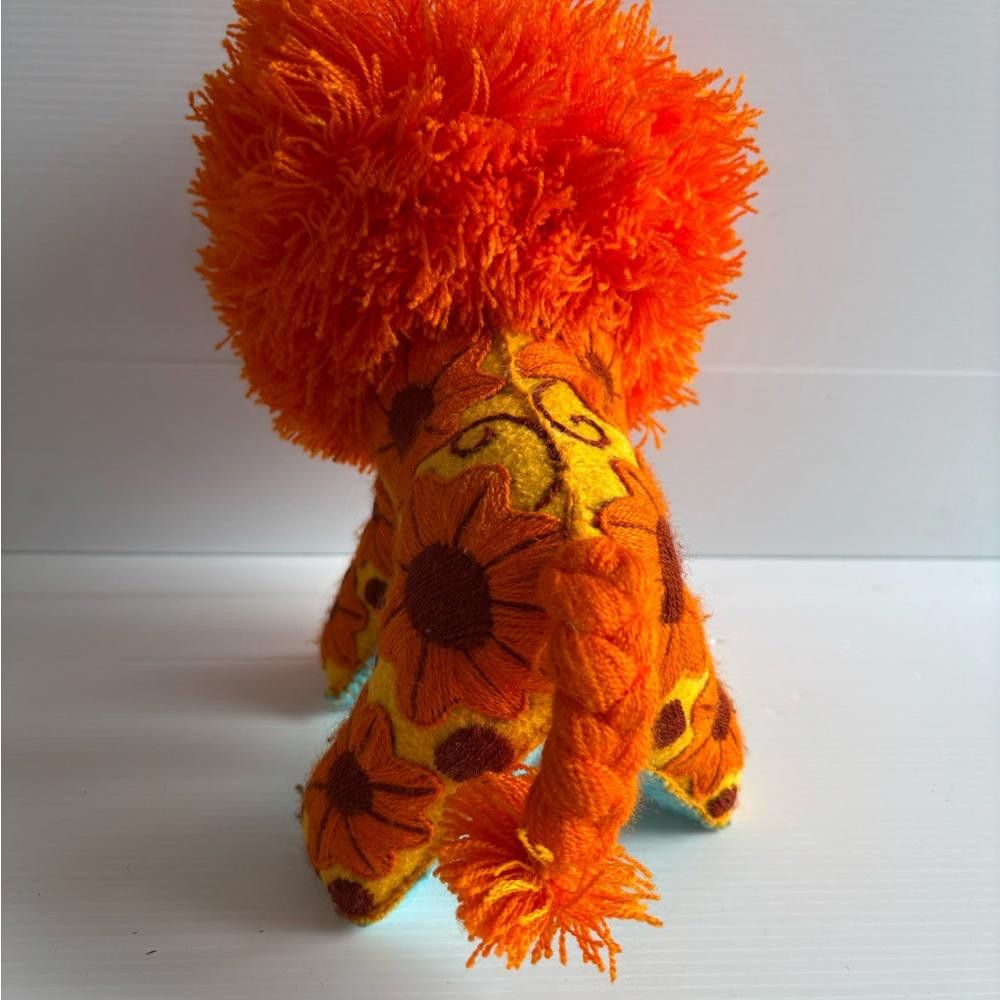 Designer Lion Embroidered Stuffed Animal, Mexican Size ONE SIZE - 4 Thumbnail