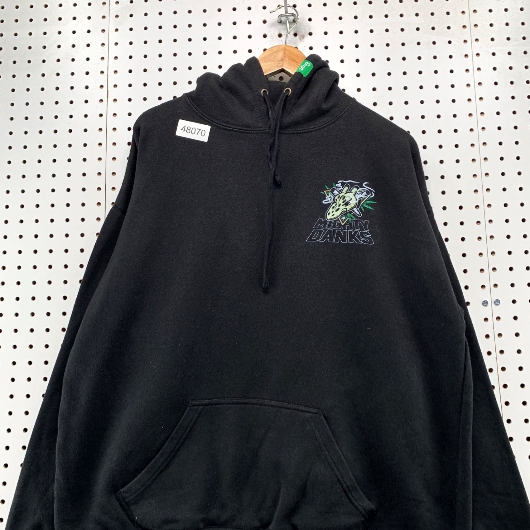 Vintage VINTAGE LRG Hoodie Sweatshirt Mens XL Mighty Dank Joint Cannabis Graphic Y2K Size US XL / EU 56 / 4 - 4 Thumbnail