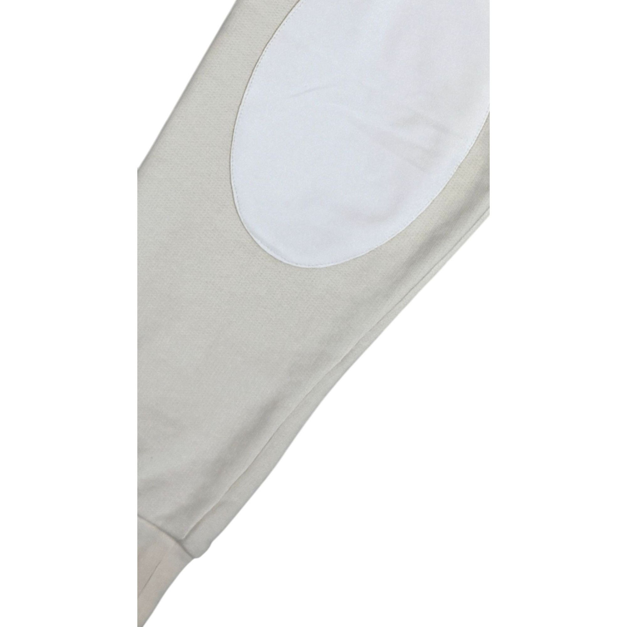 Maison Margiela ♚ Maison Margiela Cream Elbow Patch Sweater ♚ Size US M / EU 48-50 / 2 - 5 Thumbnail