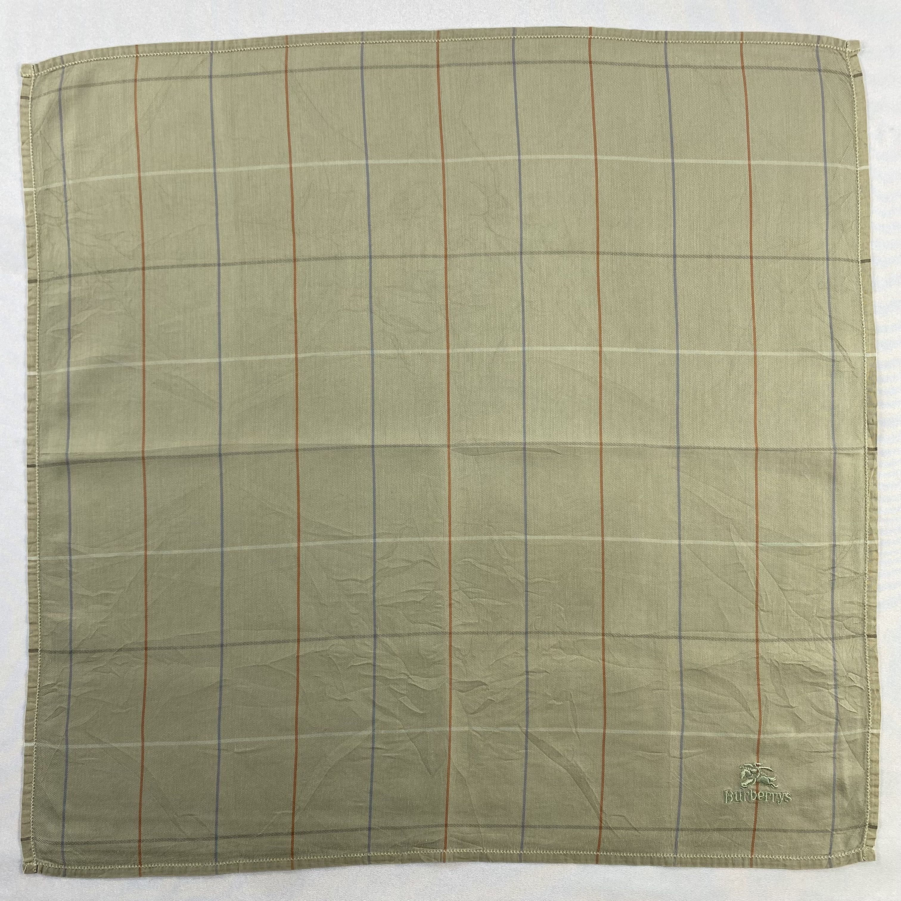 Burberry × Vintage Burberry Handkerchief / Neckerchief / Bandana-P1437 Size ONE SIZE - 1 Thumbnail