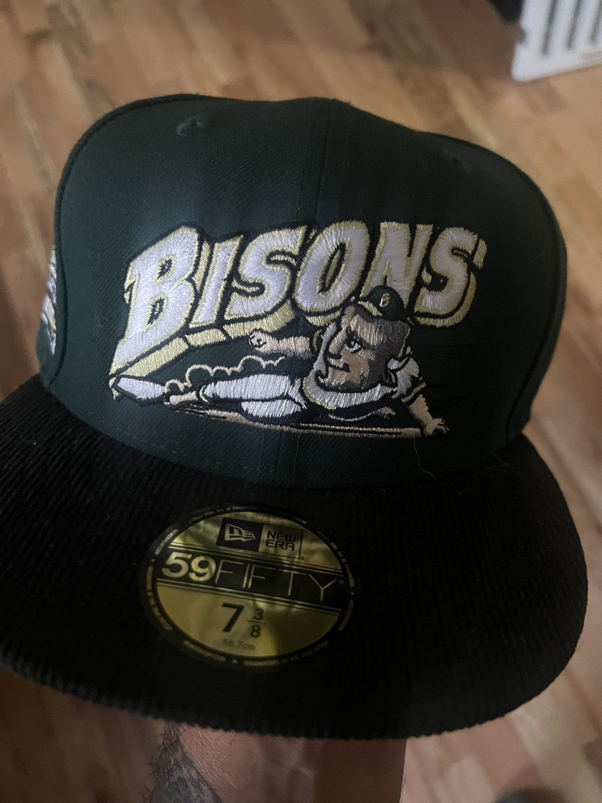 New Era Buffalo Bisons MILB Fitted 7 3/8 Size ONE SIZE - 3 Thumbnail