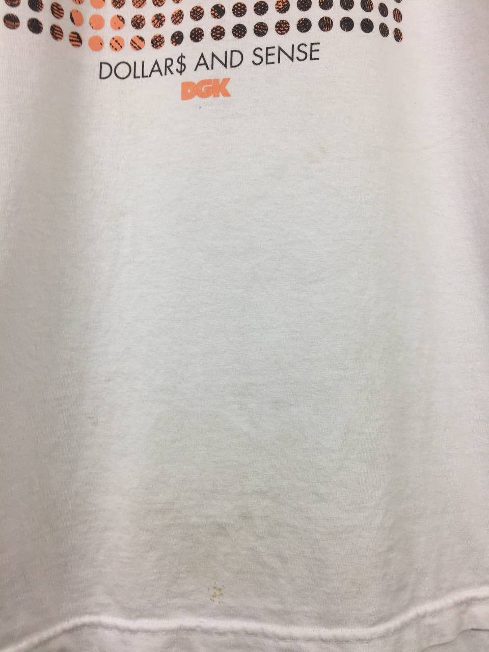 DGK × Vintage DGK Dirty Ghetto Kids Dollars & Sense Graphic Tee Size US L / EU 52-54 / 3 - 4 Thumbnail