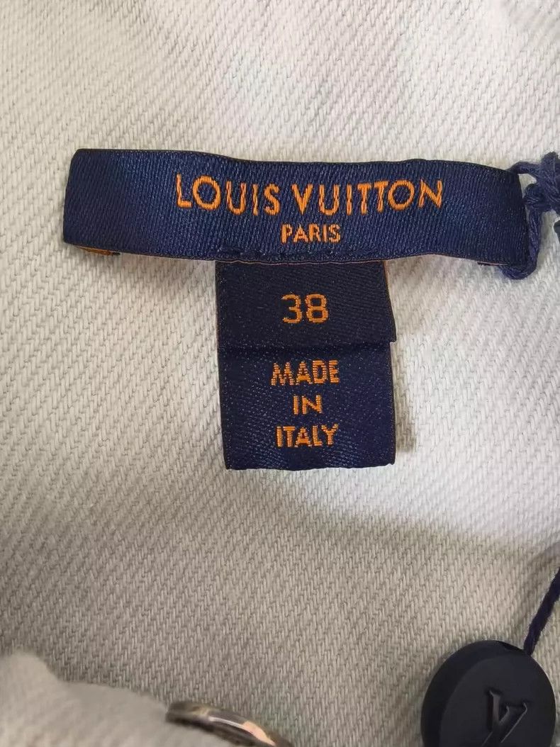 Louis Vuitton Louis Vuitton Studded Washed Denim Dress Size XS / US 0-2 / IT 36-38 - 3 Thumbnail