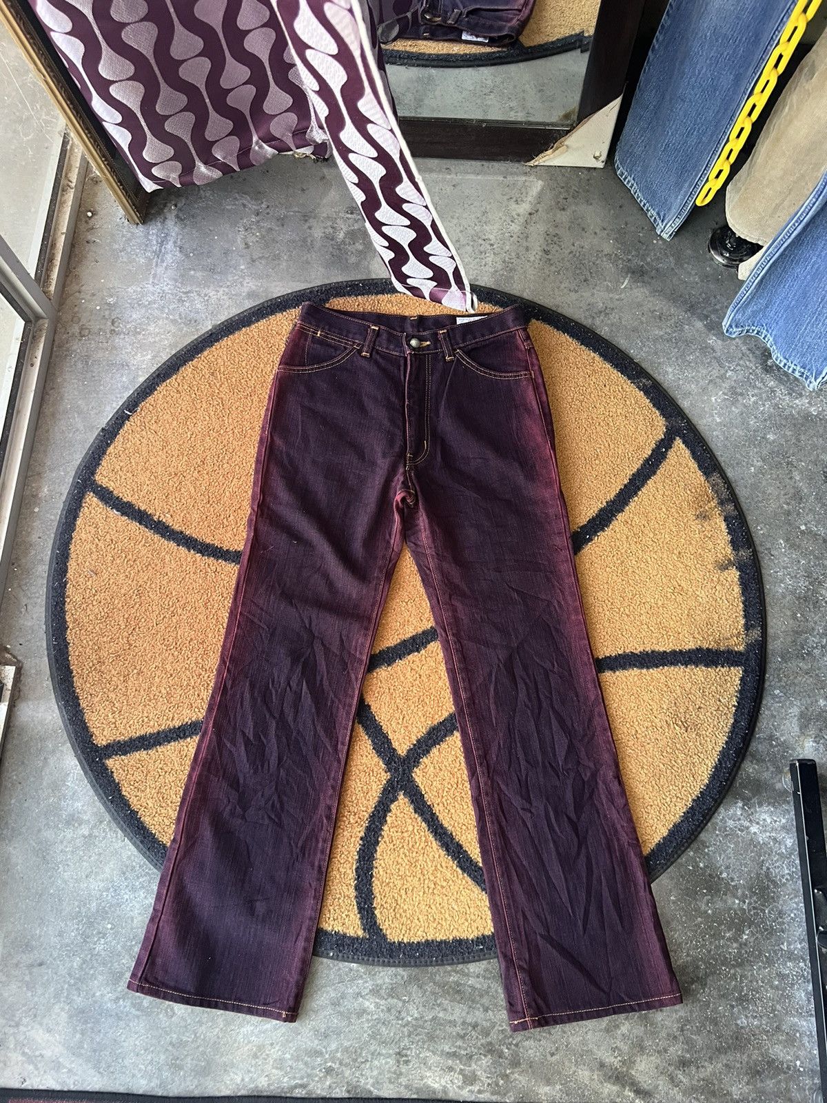 🔥Vintage Wrangler Western Style Two Tone Denim