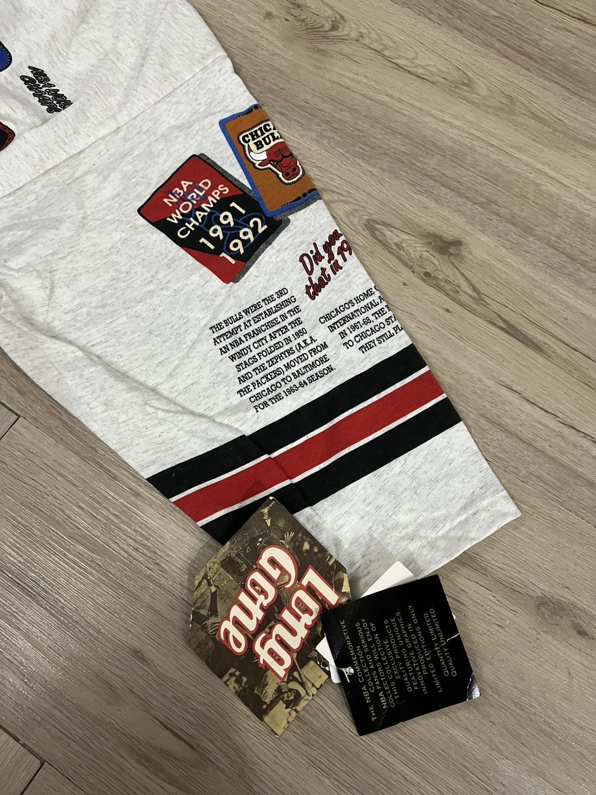 NBA × Vintage Vintage Chicago Bulls NOS Long Gone 90s Shirt Size US L / EU 52-54 / 3 - 11 Thumbnail