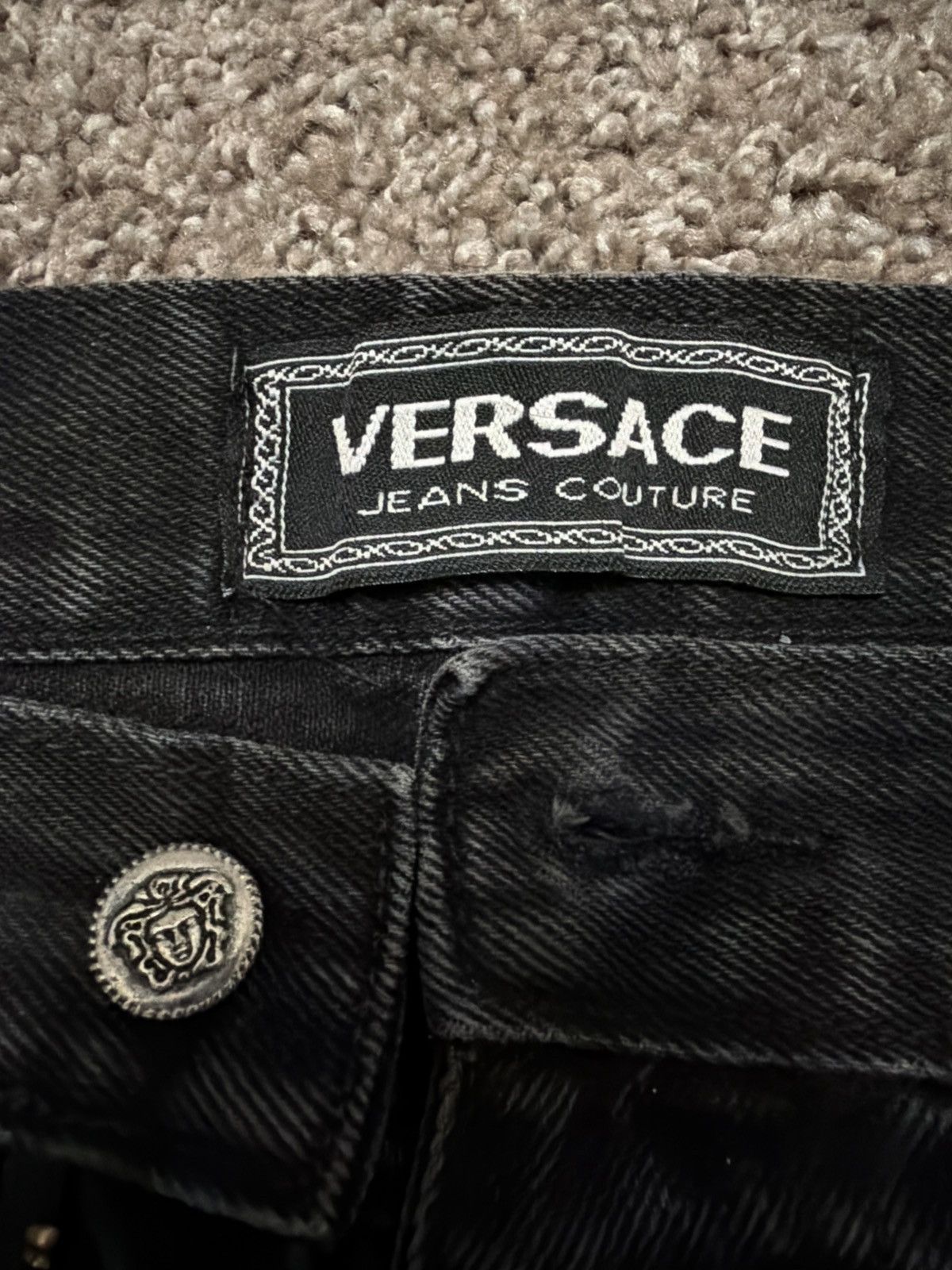 Versace Jeans Couture Versace Jeans Couture Vintage Denim Size US 33 - 4 Thumbnail