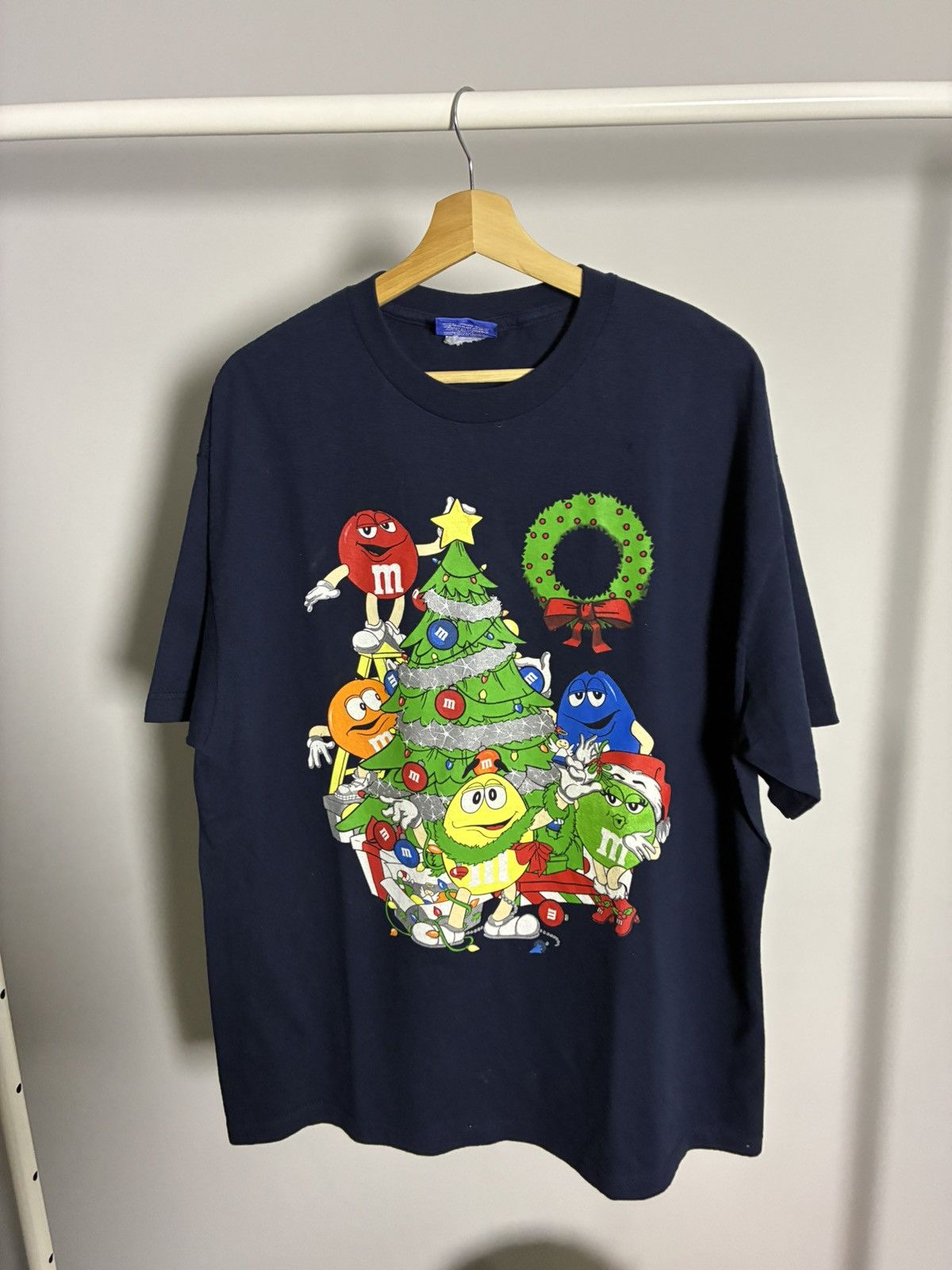 Vintage Vintage M&M t shirt Size US XL / EU 56 / 4 - 2 Thumbnail