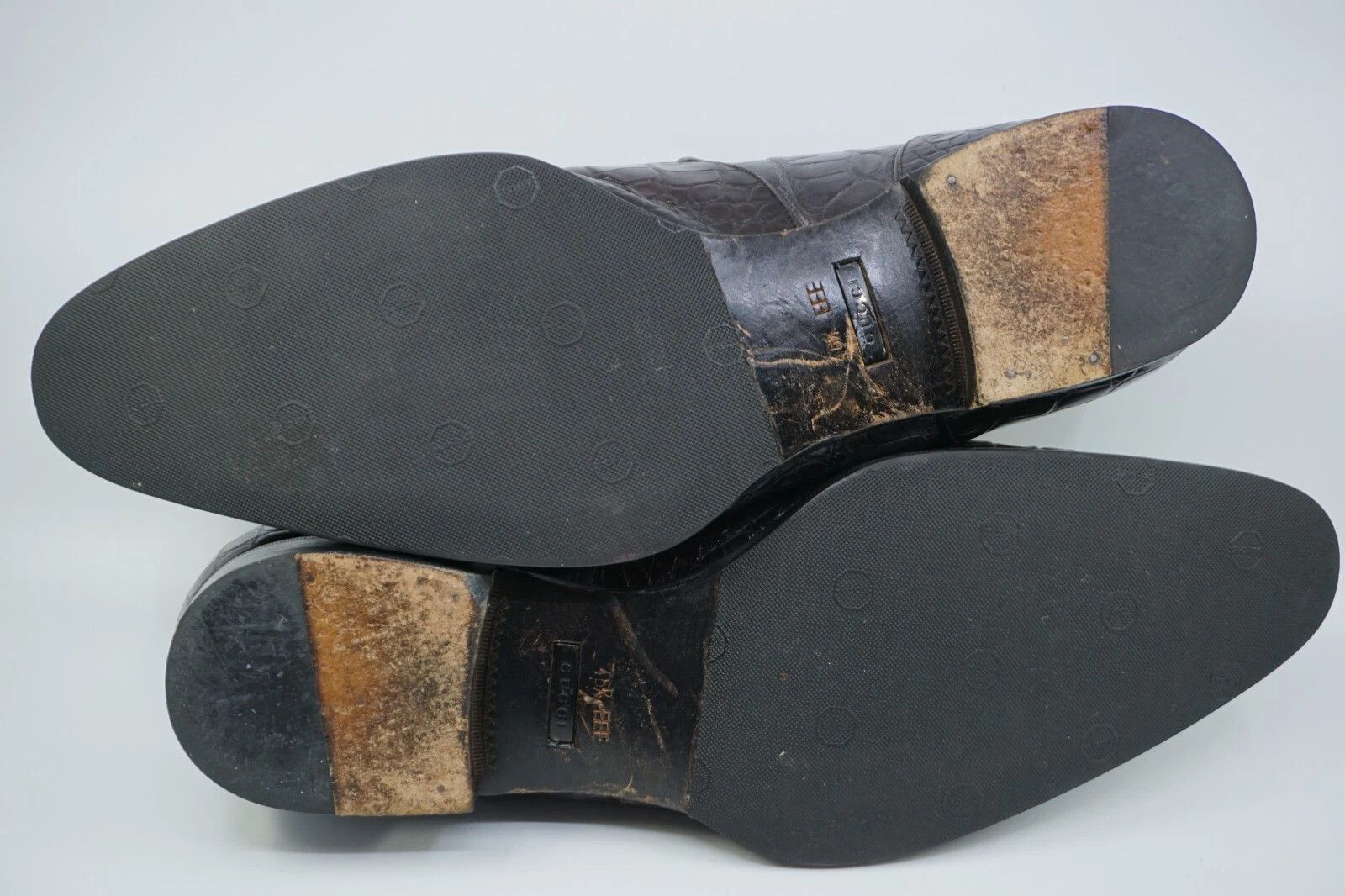 Gucci Gucci Loafers Crocodile Exotic UK 12.5 US 13.5 EU 46.5 Size US 13 / EU 46 - 8 Thumbnail