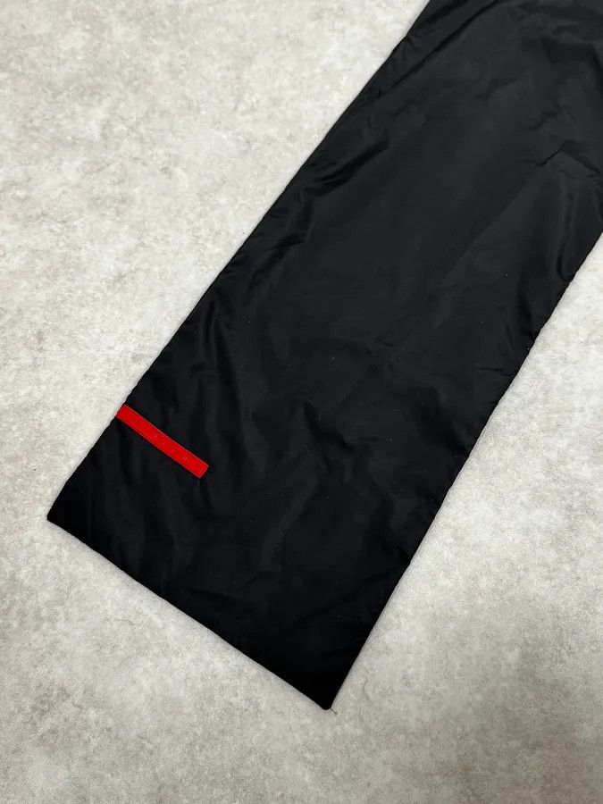 Prada 2000s Prada Black Magnetic Nylon Scarf Size ONE SIZE - 5 Thumbnail