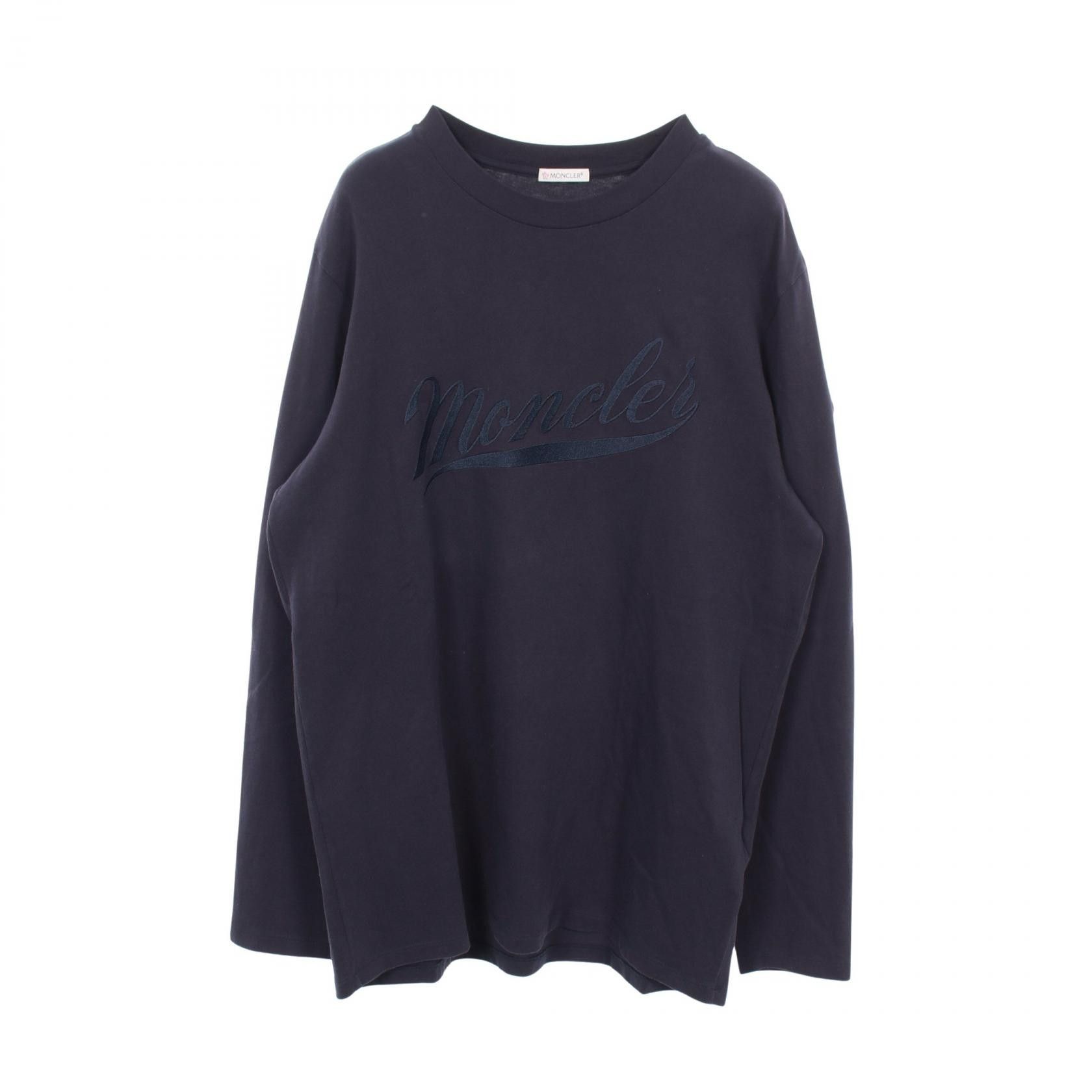 Moncler Moncler Moncler Cotton Long Sleeve Top Textile T-Shirts I10918D00002 DUTY FREE for USA Size ONE SIZE - 1 Thumbnail