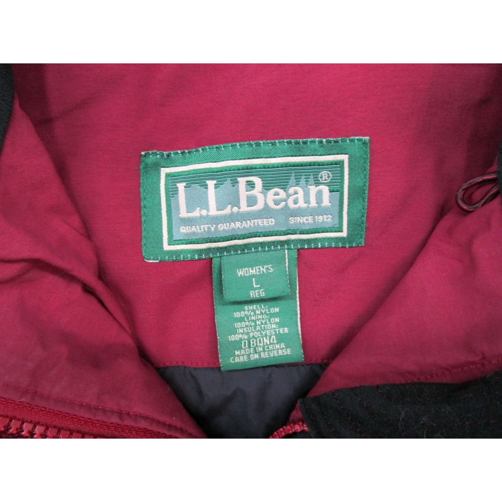 Vintage VINTAGE L.L. Bean Women's Gore Tex Hooded Full Zip Jacket Outdoor Ski Size Large Red Jacket Womens Size L / US 10 / IT 46 - 3 Thumbnail
