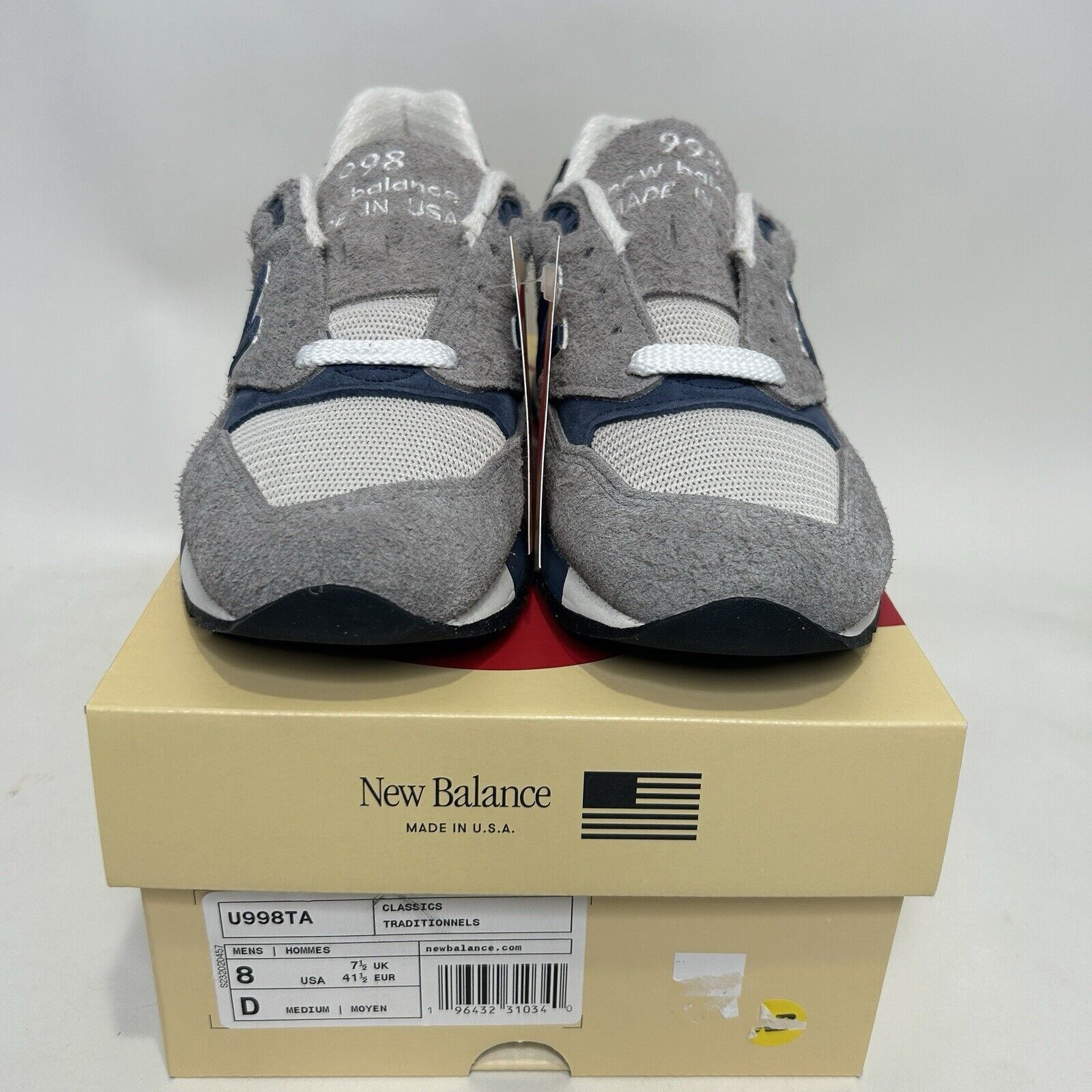 New Balance New Balance 998 MiUSA “Grey Day” 2023 Size US 8 / EU 41 - 2 Thumbnail
