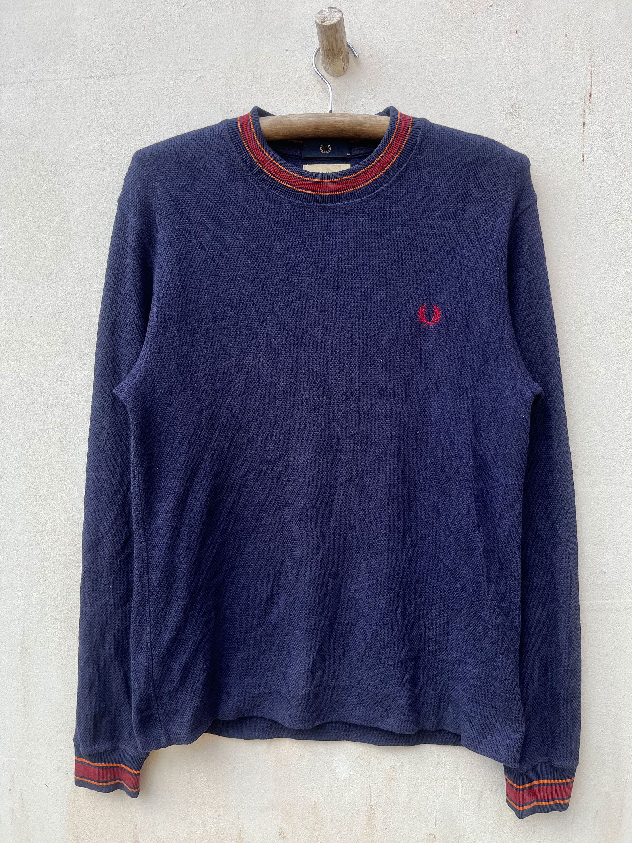 Fred Perry Fred Perry Nicholas Daley Crocheted Tipped Cuff Sleeve Size US M / EU 48-50 / 2 - 1 Thumbnail