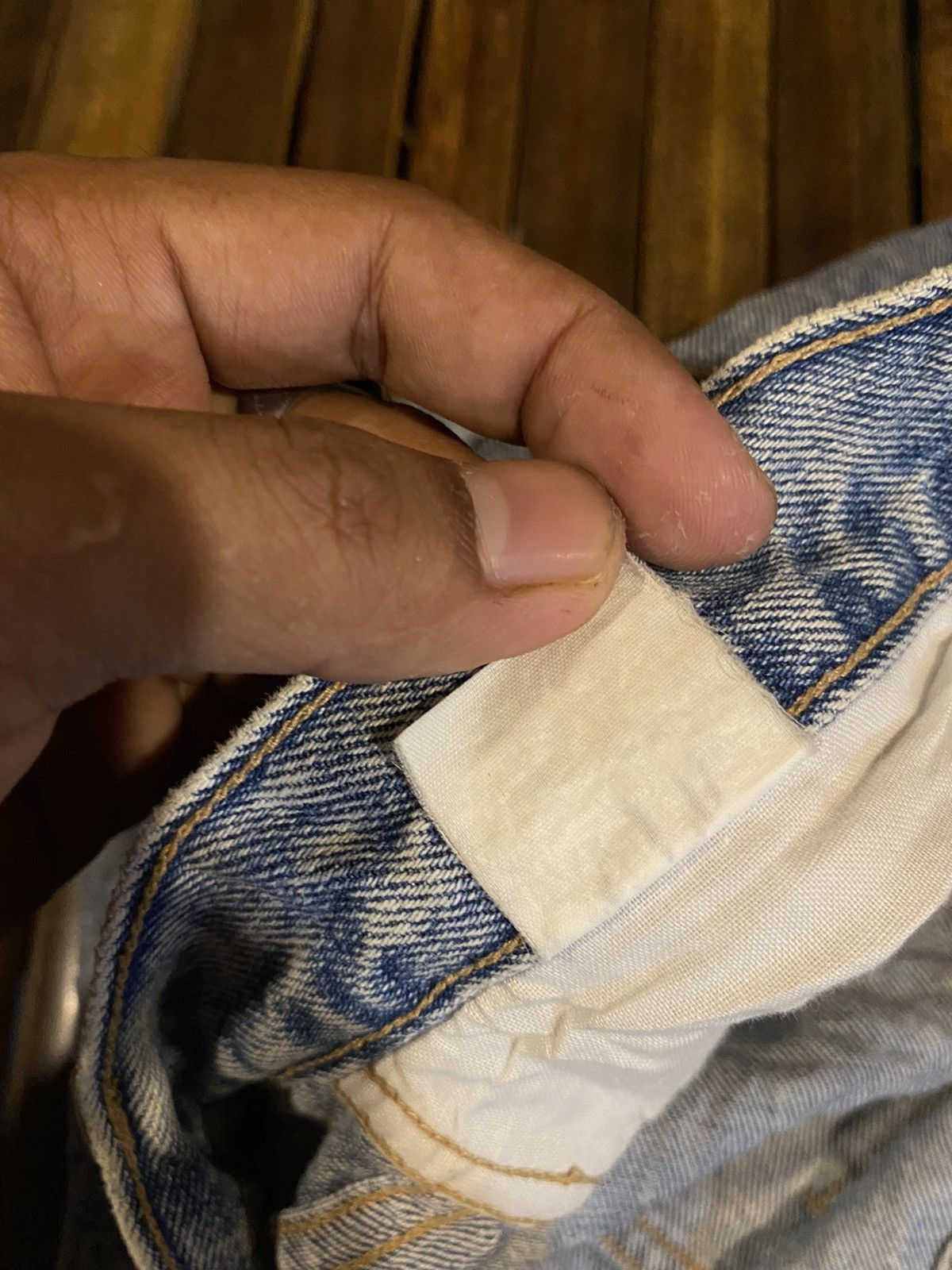 14th Addiction × 20471120 × If Six Was Nine RIVER DENIM PANTS Size US 32 / EU 48 - 11 Thumbnail