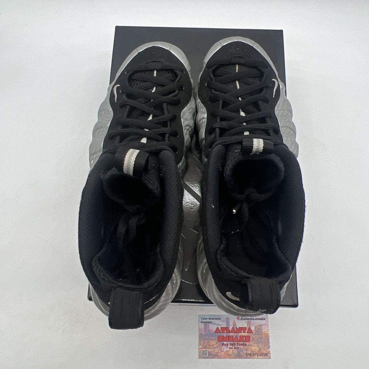 Nike Air Foamposite pro silver surfer Size US 8 / EU 41 - 7 Thumbnail