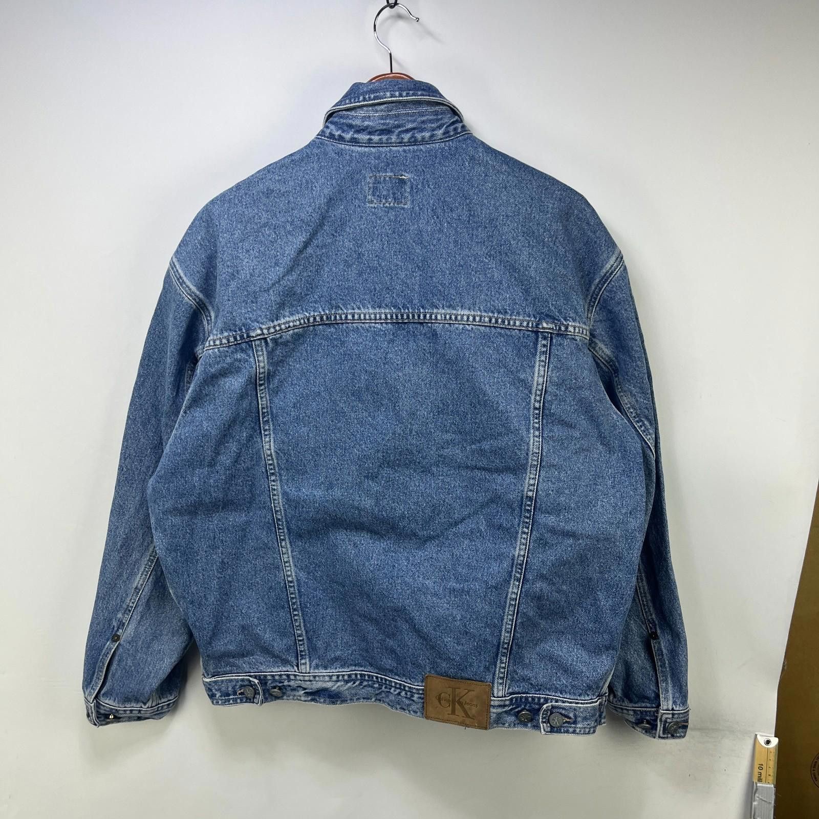 Calvin Klein Vintage 90s Calvin Klein Denim Jean Jacket XL Size US XL / EU 56 / 4 - 11 Thumbnail