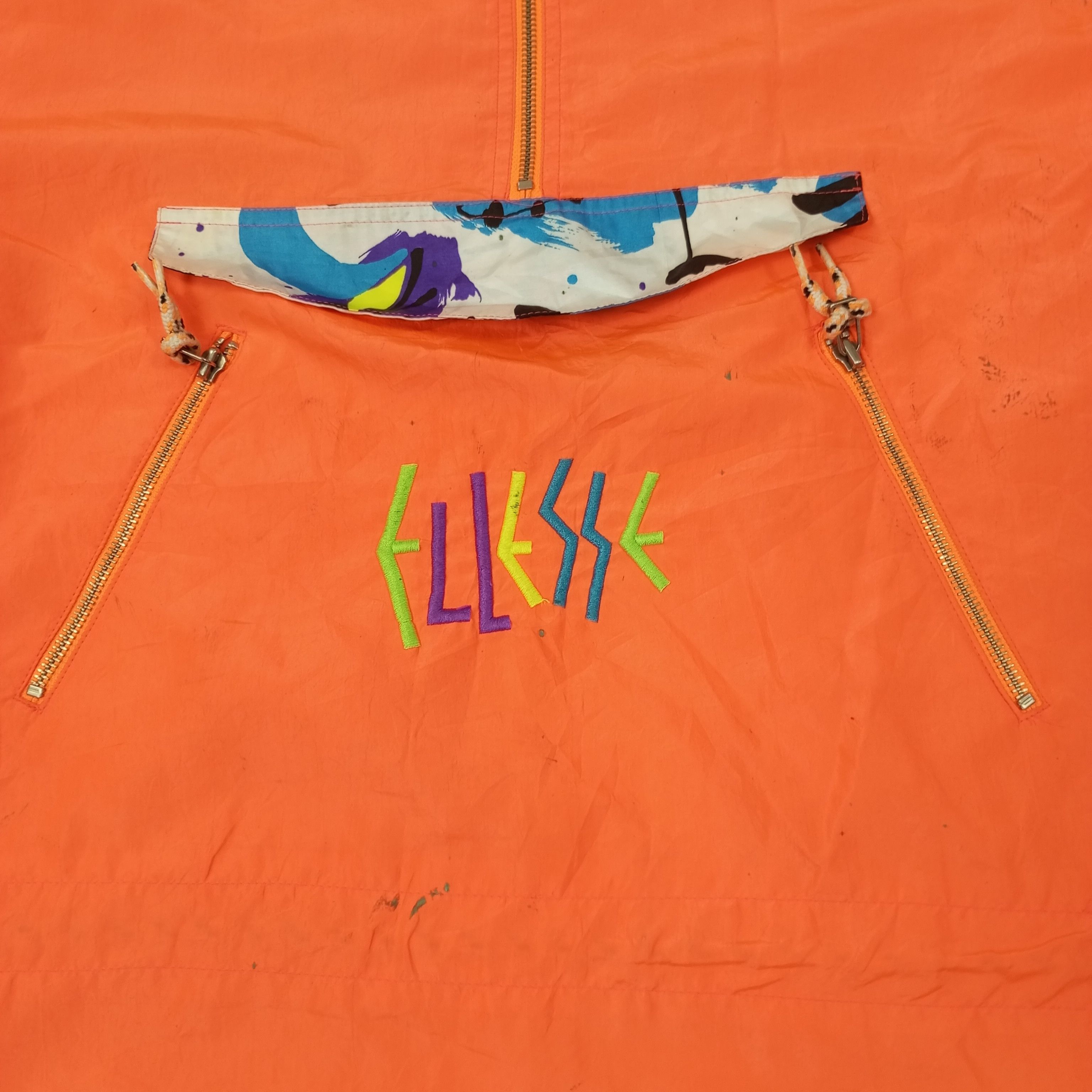 Ellesse Ellesse Half Zipper Windbreaker Jacket c253n20 Size US XL / EU 56 / 4 - 2 Thumbnail