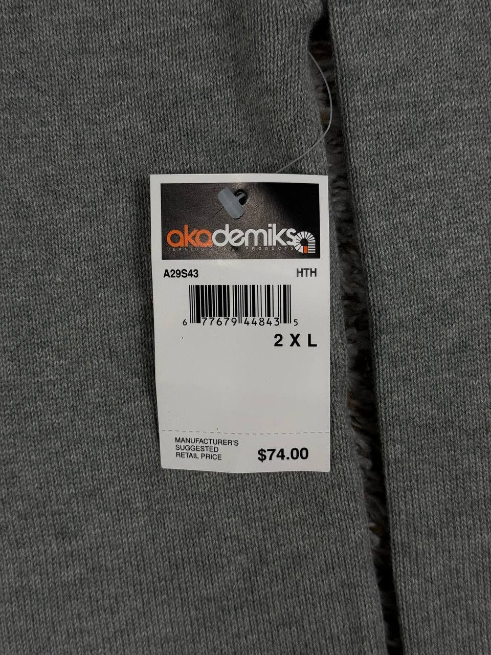 Akademiks Vintage Akademiks Knit Black Logo Striped Sleeves Size US XXL / EU 58 / 5 - 5 Thumbnail