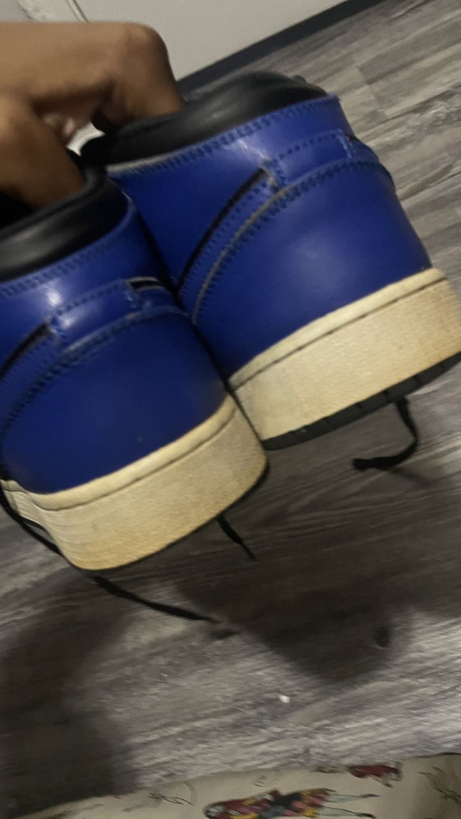 Jordan Brand dark blue jordan’s Size US 5.5 / IT 35.5 - 3 Thumbnail