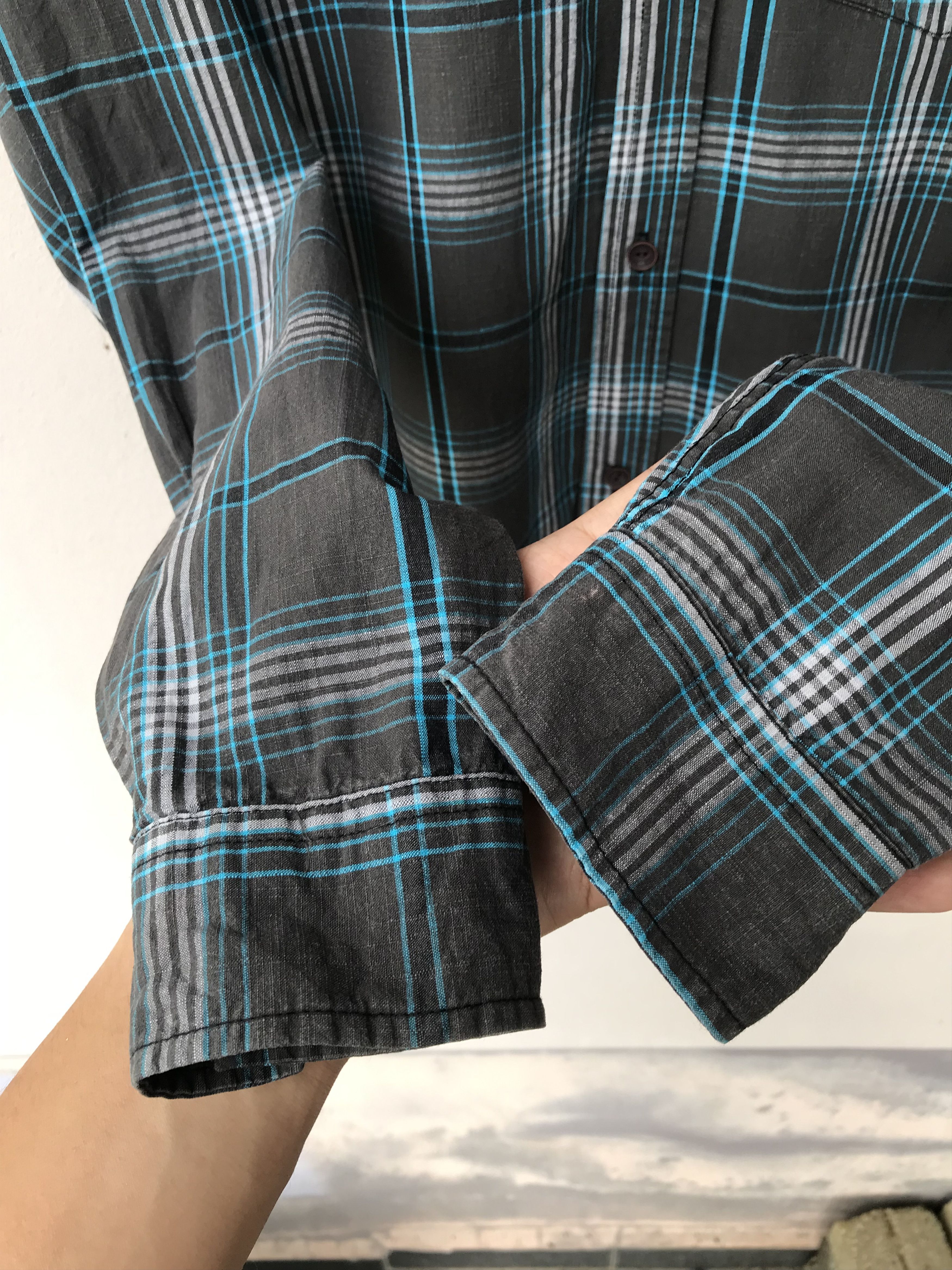 Quiksilver Quiksilver Flannel Button Up Tee surboarding jnco Size US XL / EU 56 / 4 - 3 Thumbnail