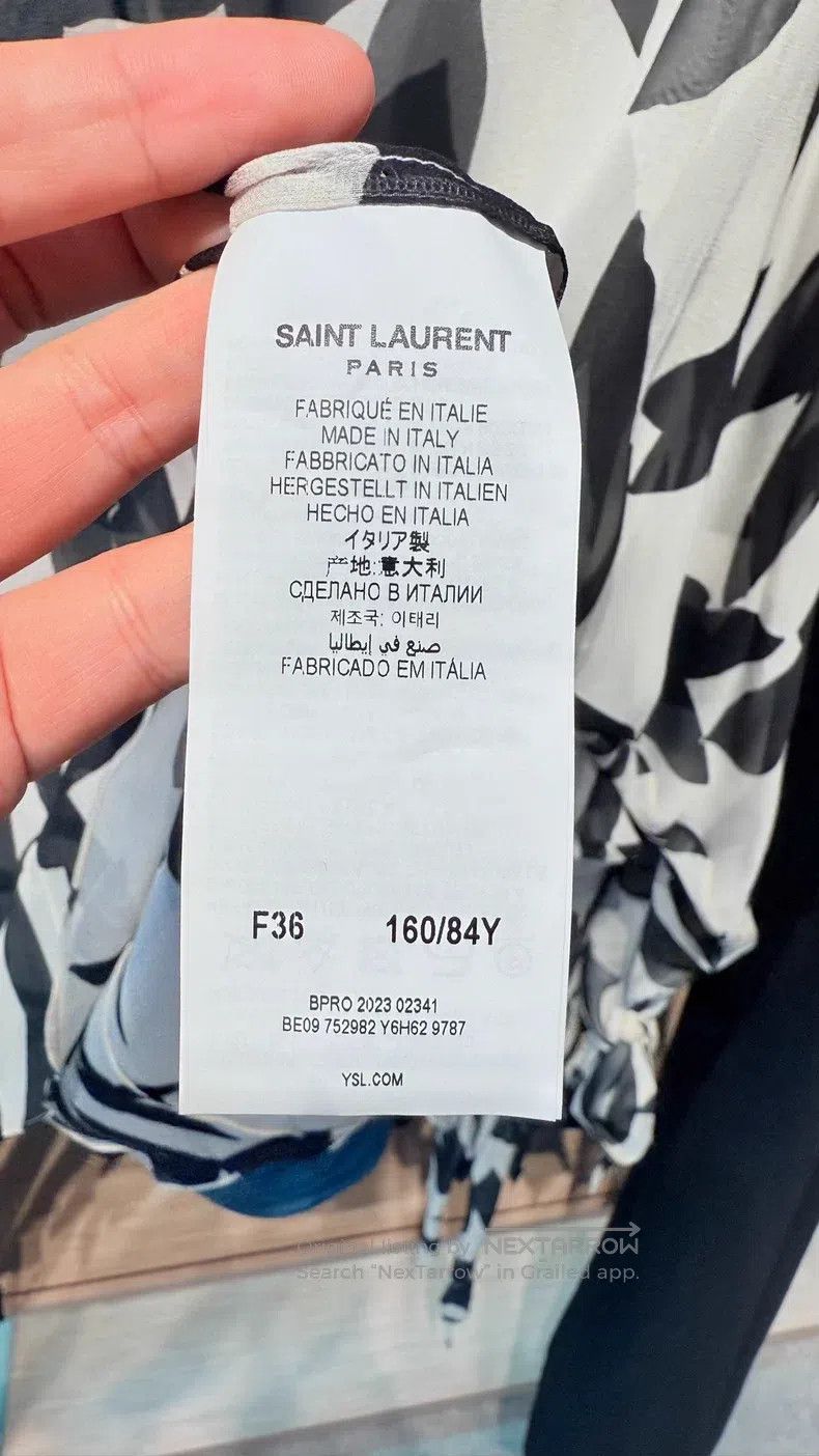 Saint Laurent Paris #REF! Size XS / US 0-2 / IT 36-38 - 6 Thumbnail