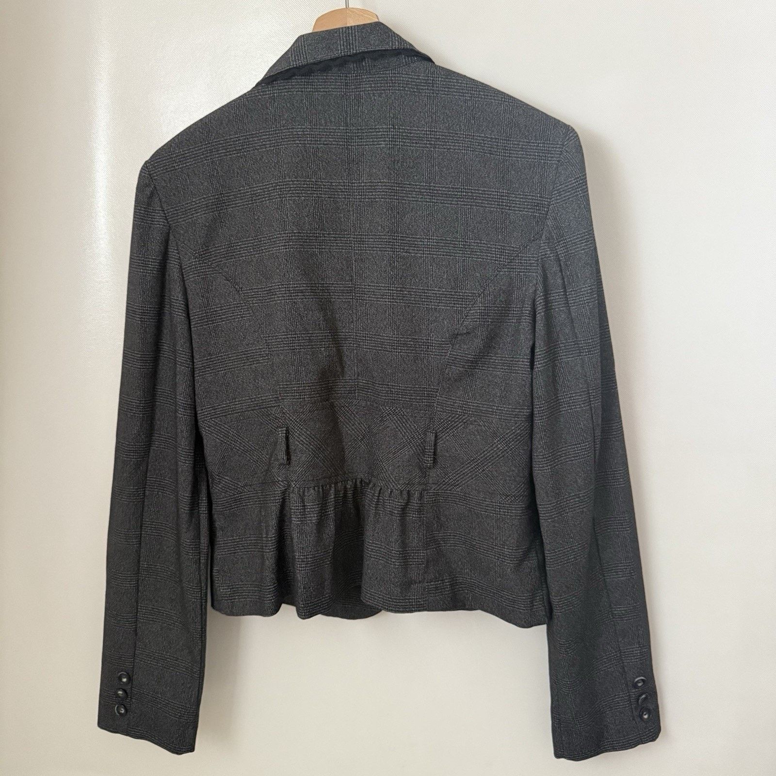 Other Y2K Iz Byer California Juniors Plaid Lace Lightweight Blazer Size XL / US 12-14 / IT 48-50 - 2 Thumbnail