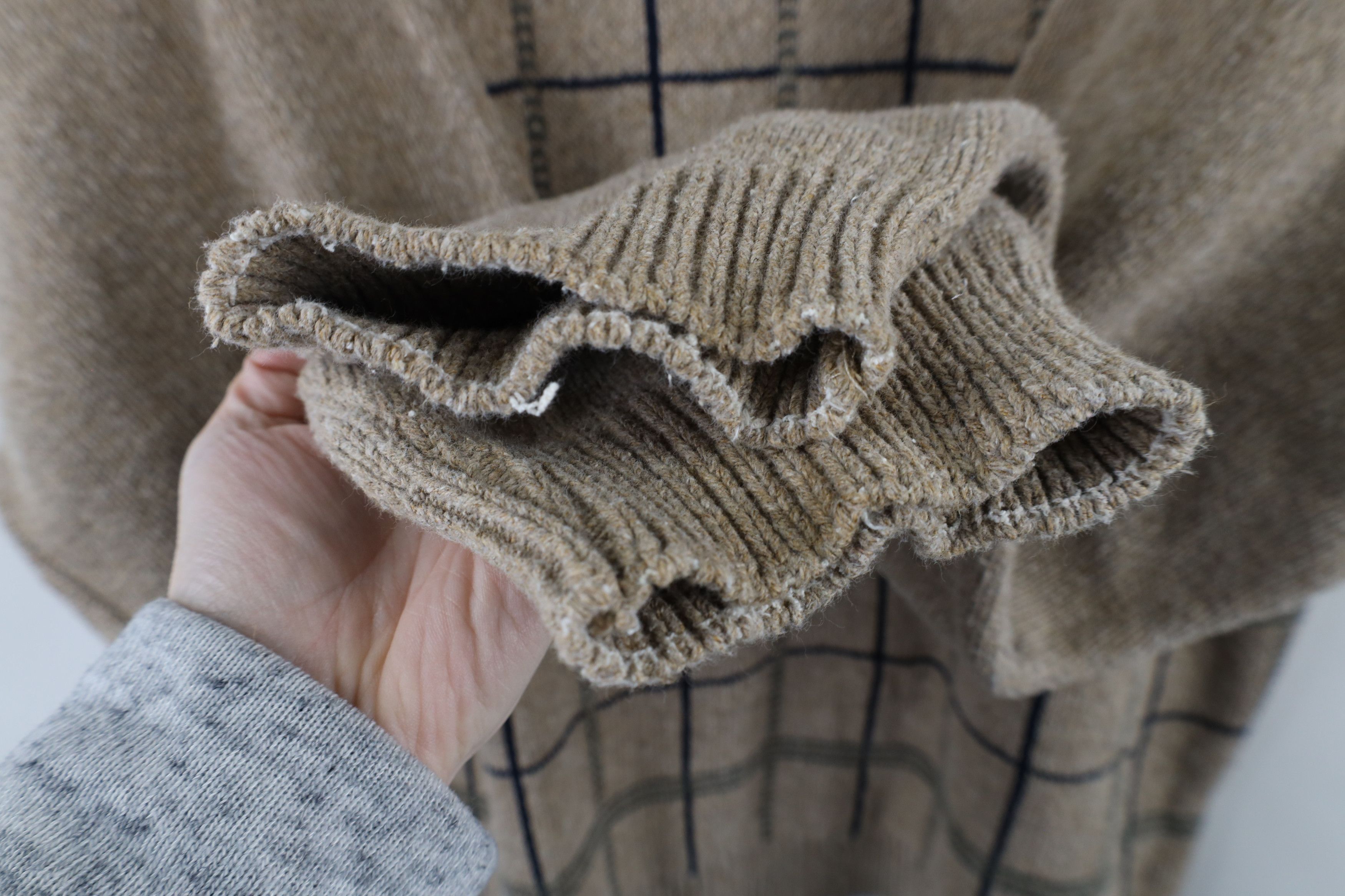 Vintage Vintage 90s Streetwear Striped Knit Crewneck Sweater USA Size US XL / EU 56 / 4 - 6 Thumbnail