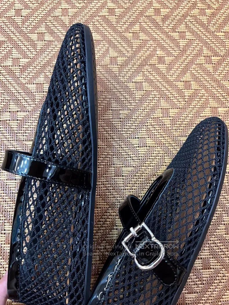 Alaia Alaia Mesh Women's Ballet Flats Size US 7.5 / IT 37.5 - 2 Thumbnail