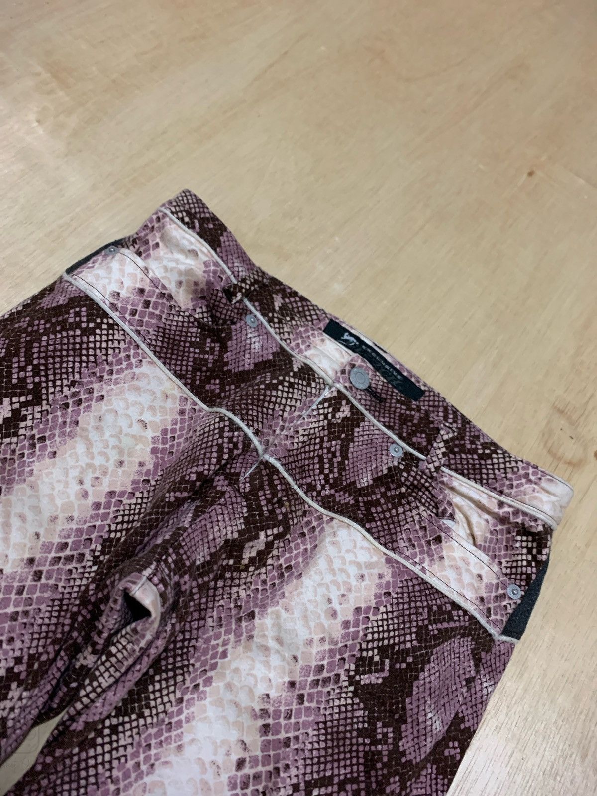 Hysteric Glamour × If Six Was Nine × Japanese Brand Exclusive Clutch Snake Ifsixwasnine Lgb style Pants Size 27" / US 4 / IT 40 - 5 Thumbnail