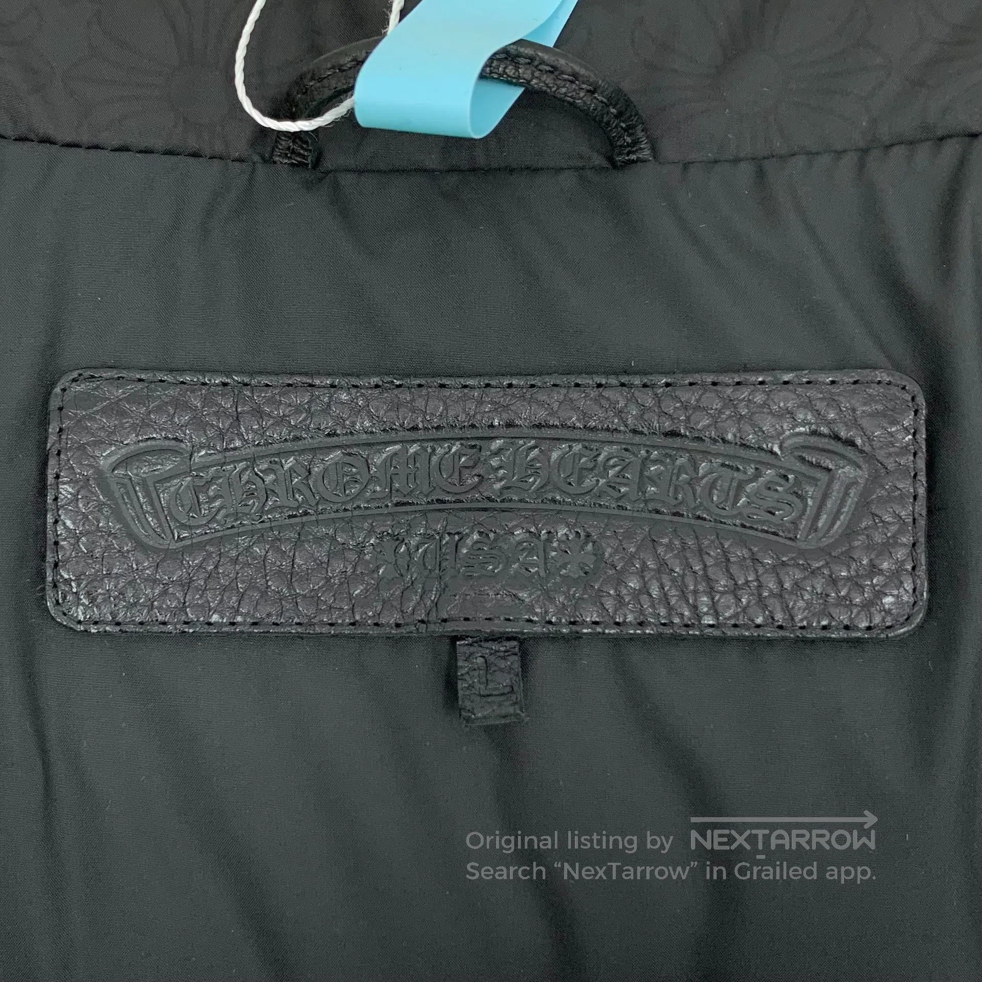 Chrome Hearts Chrome Hearts Black Cross Embroidered Full Print Stand Col Size L / US 10 / IT 46 - 5 Thumbnail