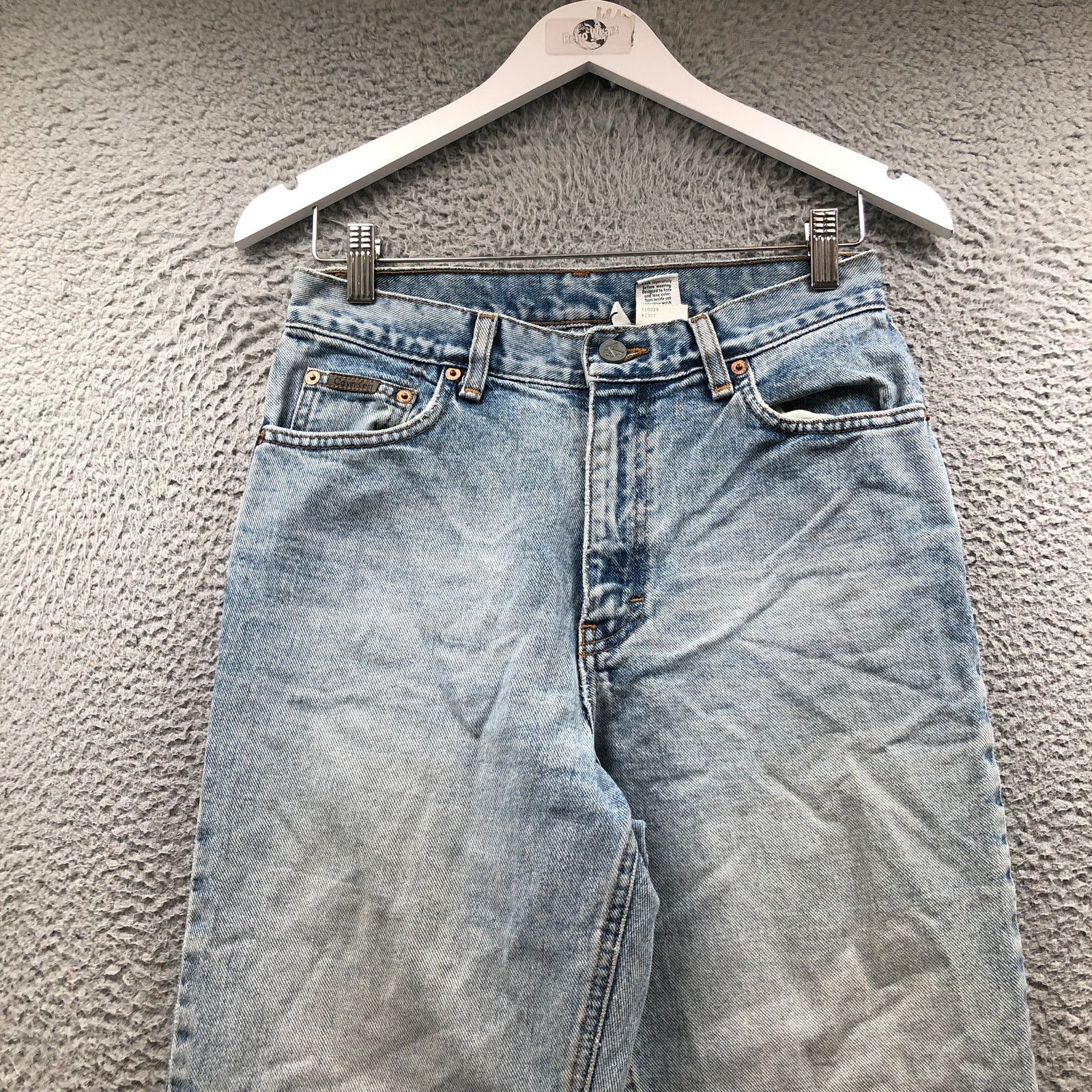 Calvin Klein Vintage Calvin Klein 5 Pocket Jean Sandblast Jeans Womens 8 Size 30" / US 8 / IT 44 - 9 Thumbnail