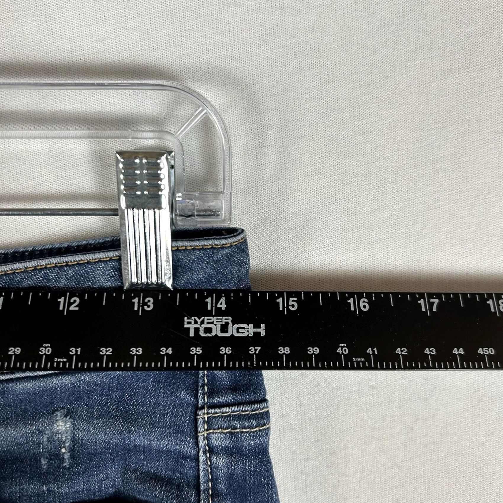 American Eagle Outfitters American Eagle Outfitters Super Stretch Jean Shorts Women's 4 Cut-Off Denim AEO Jeans Shorts Casual Summer Beach 4 Size 27" / US 4 / IT 40 - 7 Thumbnail