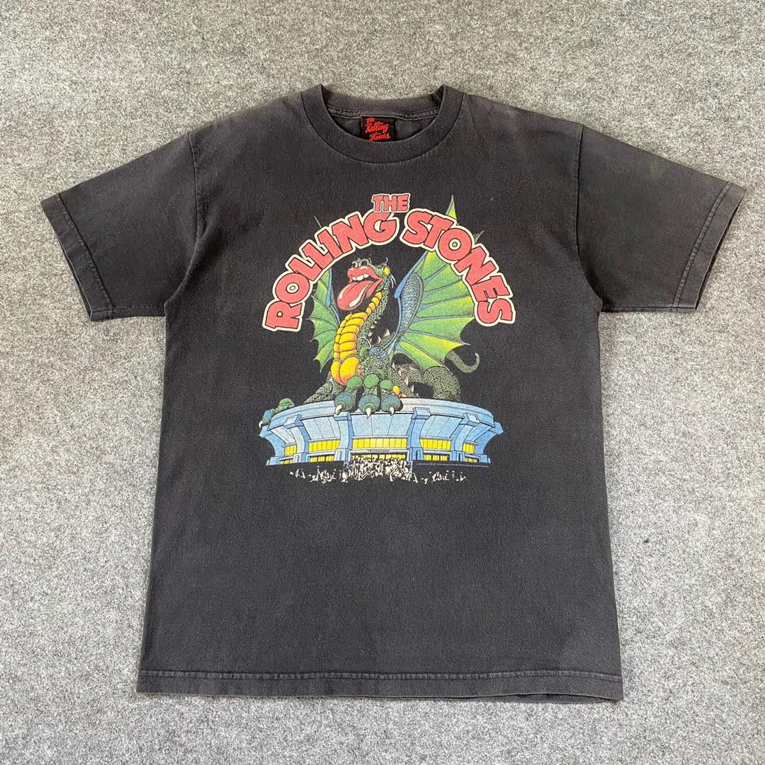 Band Tees Vintage Rolling Stones Dragon Band Tshirt Size US M / EU 48-50 / 2 - 1 Thumbnail