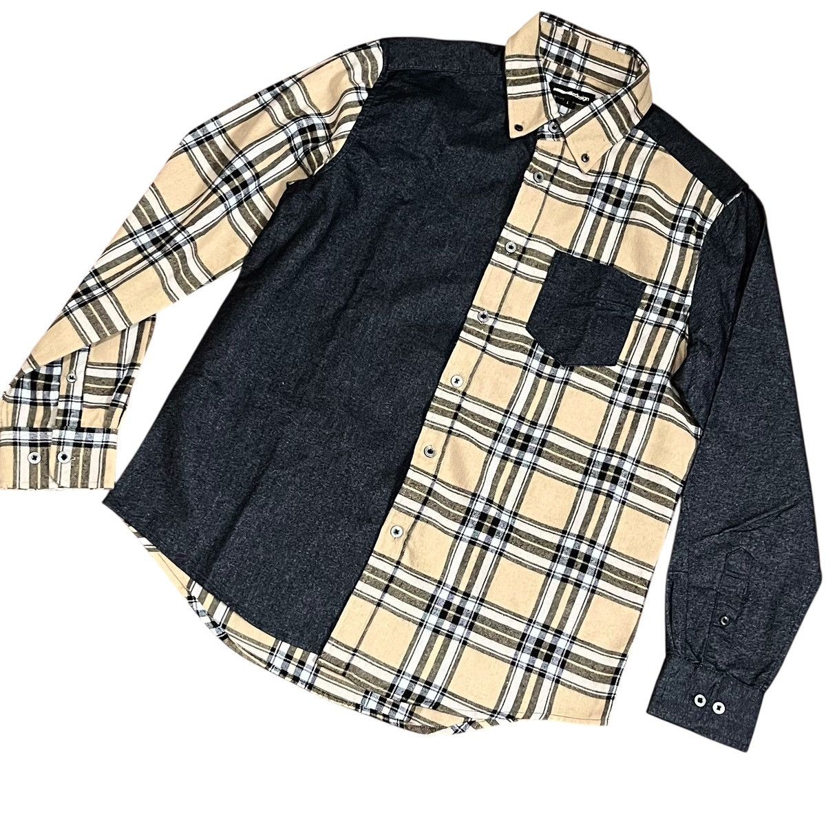 semanticdesign Semantic design hybrid burberry inspired button down shirt Size US L / EU 52-54 / 3 - 2 Thumbnail