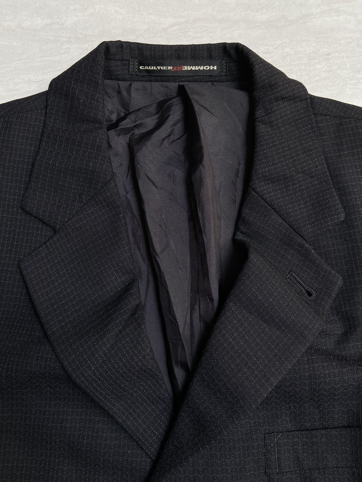 Gaultier Homme Objet × Jean Paul Gaultier GAULTIER HOMME OBJET Black Suit Size US S / EU 44-46 / 1 - 6 Thumbnail