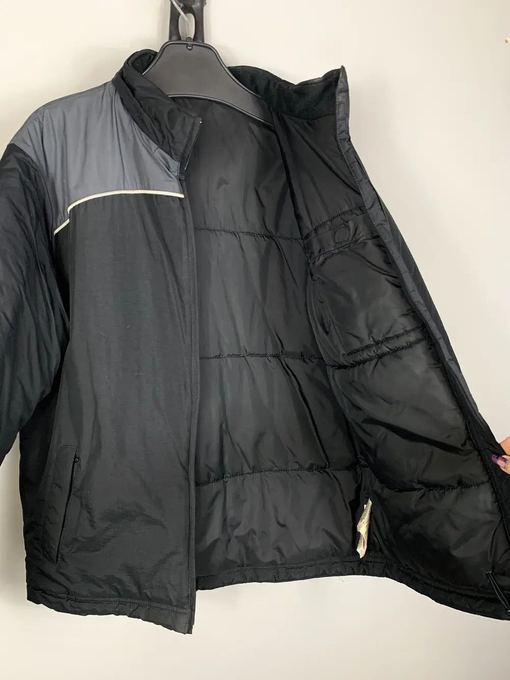 Nike × Vintage NIKE Y2K VINTAGE WINTER PUFFER SWOOSH NYLON JACKET BIGLOGO Size US S / EU 44-46 / 1 - 5 Thumbnail