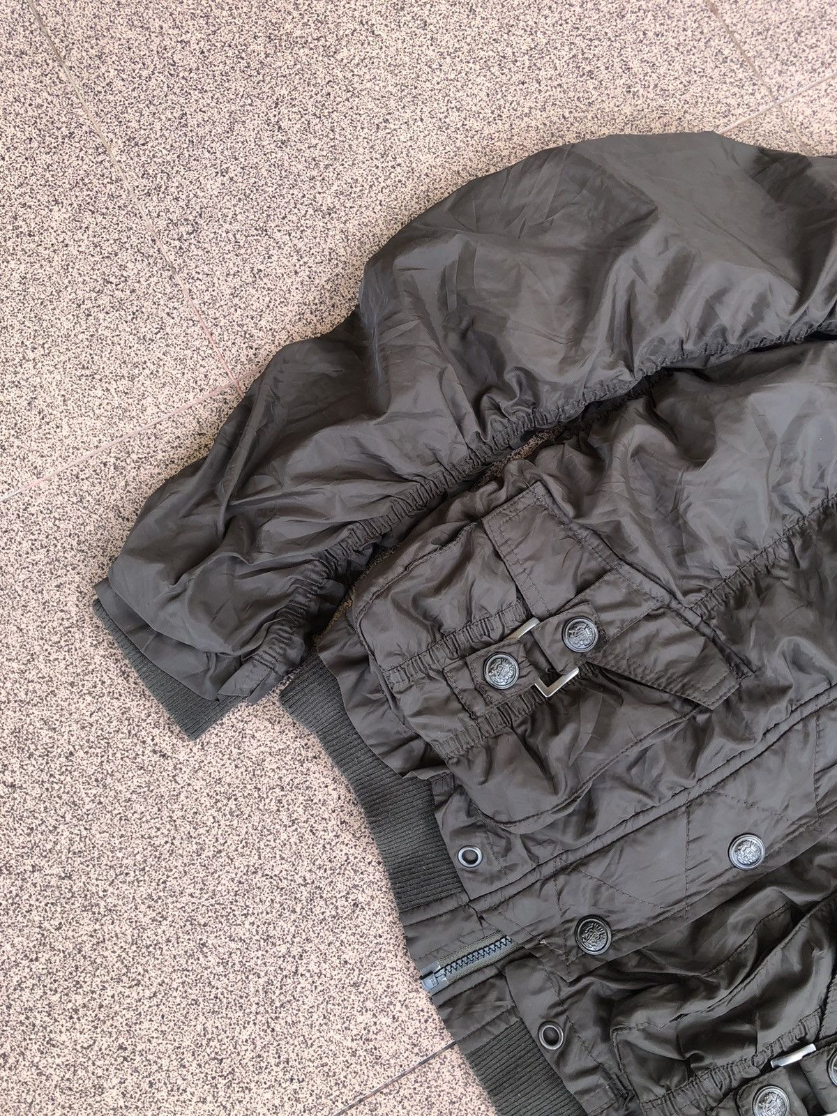 If Six Was Nine Corn Flake Wrinkle Puffer Fur Jacket Size US M / EU 48-50 / 2 - 4 Thumbnail