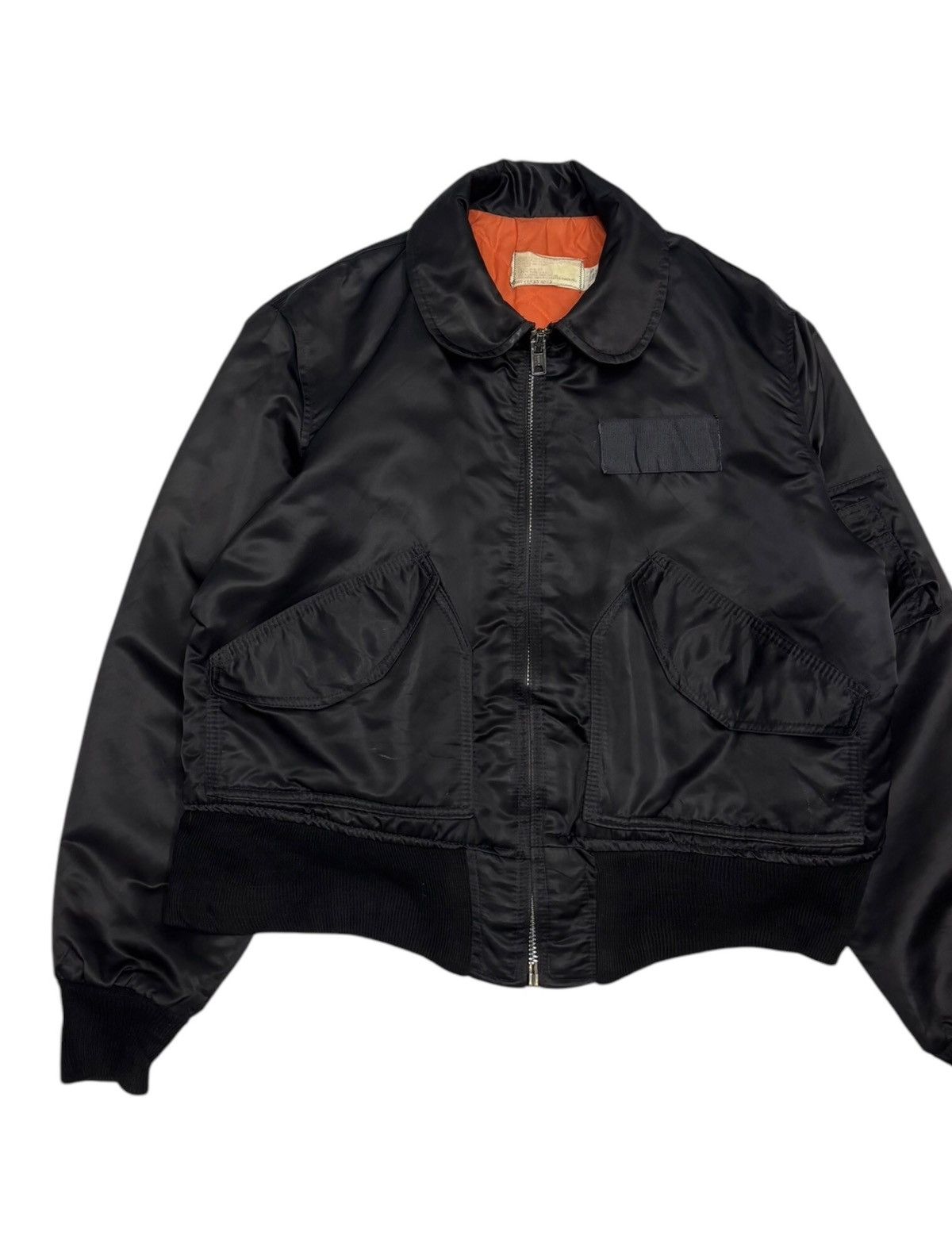 Alpha Industries 🔥VTG FLYER'S BOMBER JACKET MADE IN USA CORINTH MFG SCHOTT Size US XL / EU 56 / 4 - 3 Thumbnail